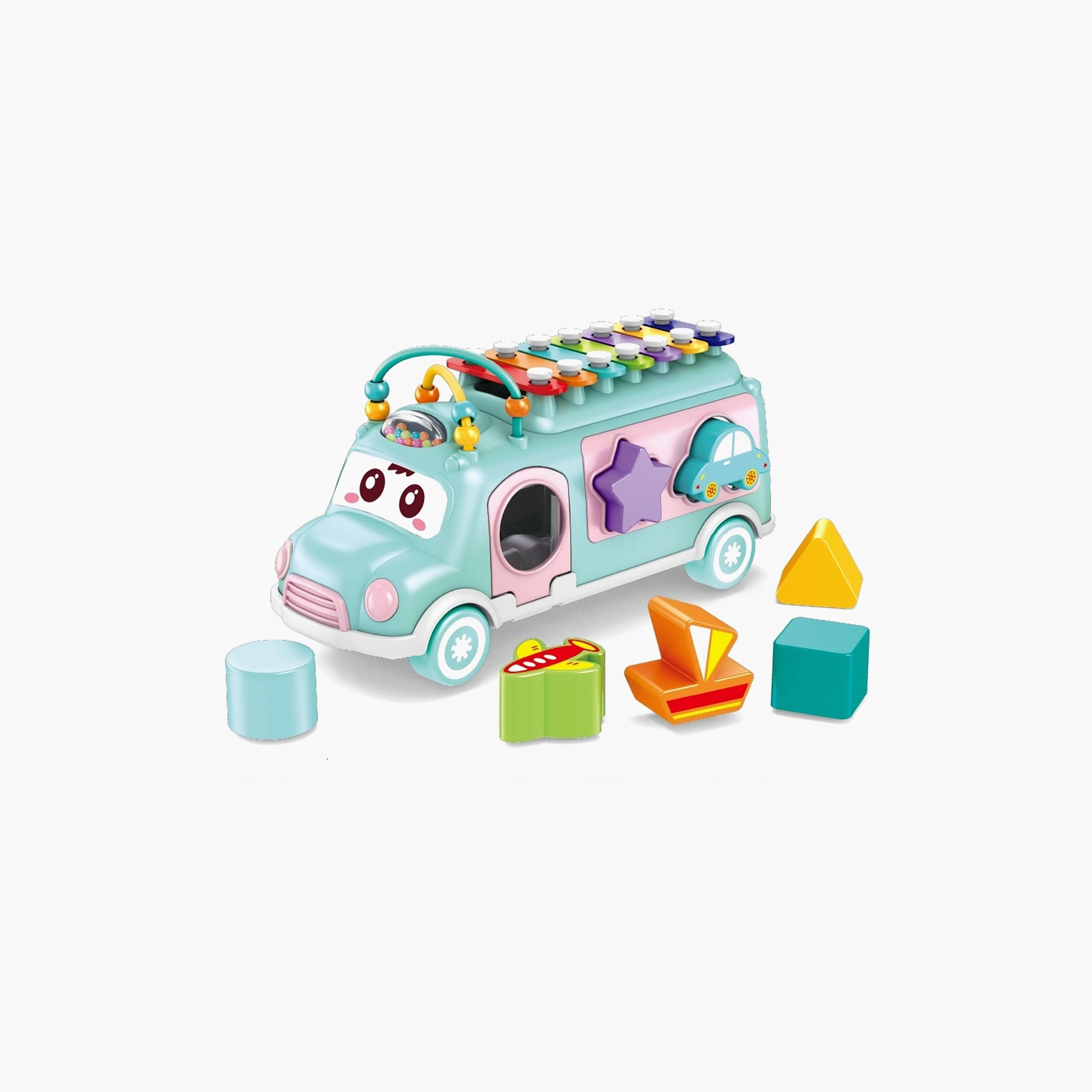 Huanger Musical Bus Stacking Toy -toys-playvehicles-trainsandbuses-image-1