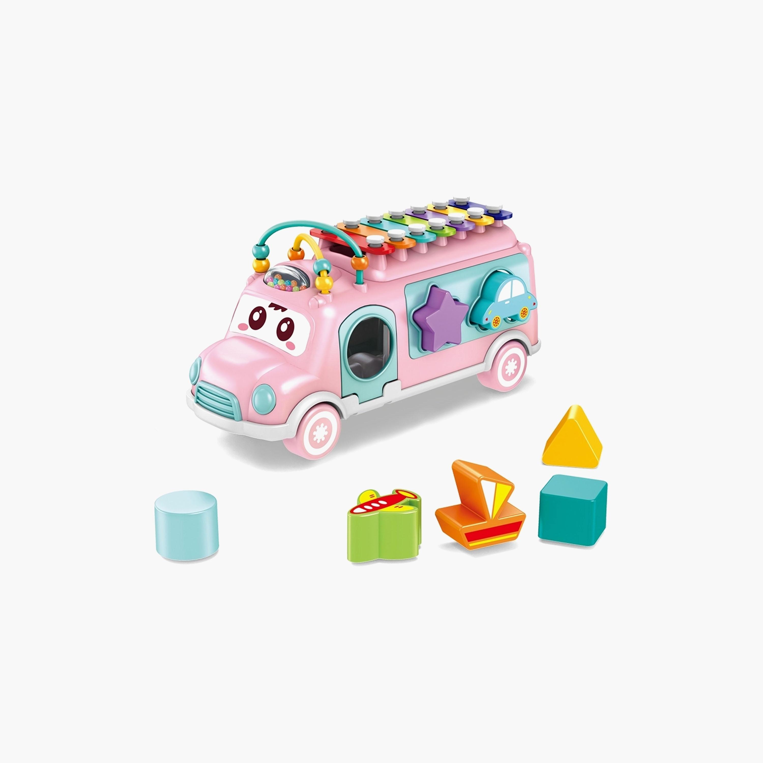Huanger Musical Bus Stacking Toy -toys-playvehicles-trainsandbuses-image-1