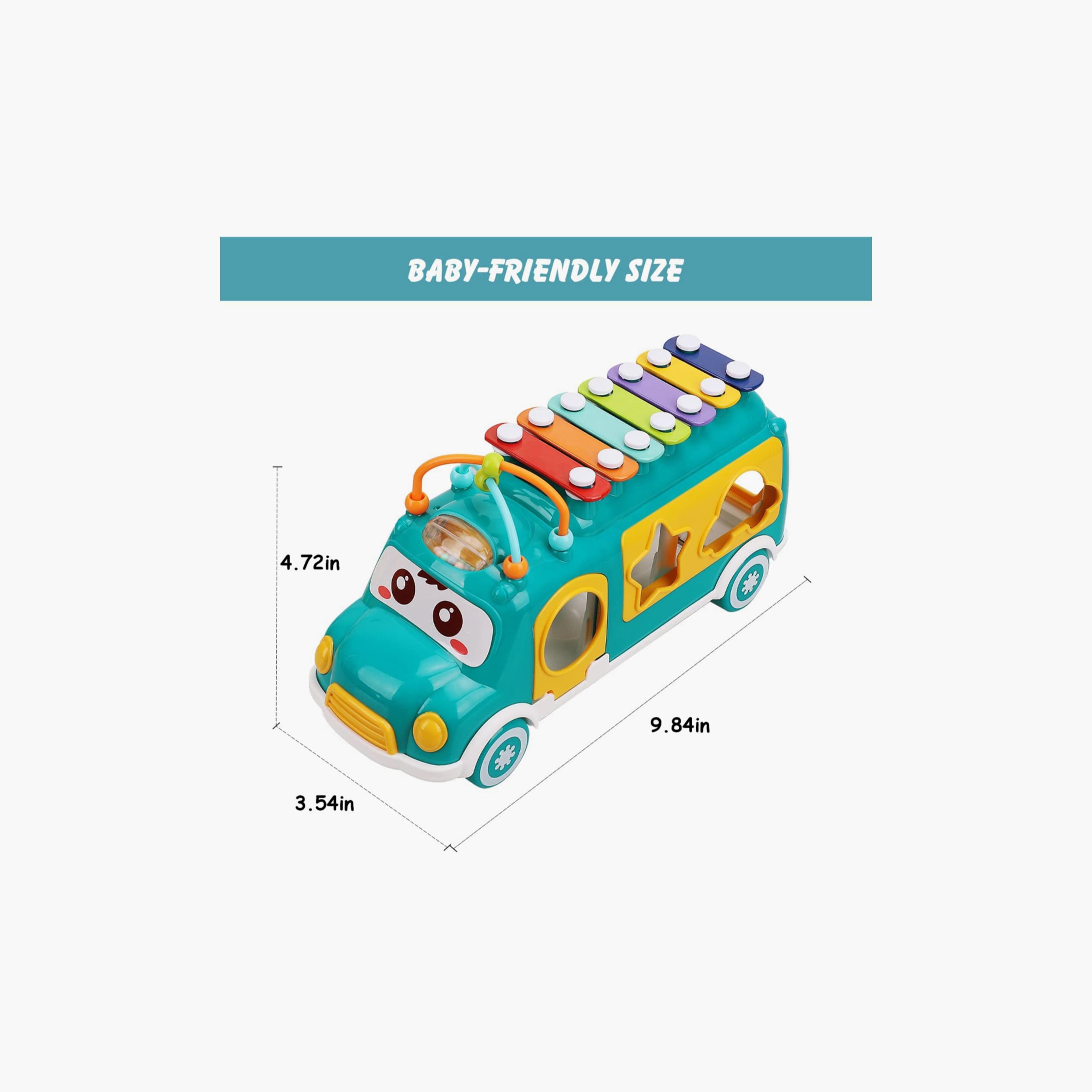 Huanger Musical Bus Stacking Toy with Xylophone-toys-playvehicles-trainsandbuses-image-4