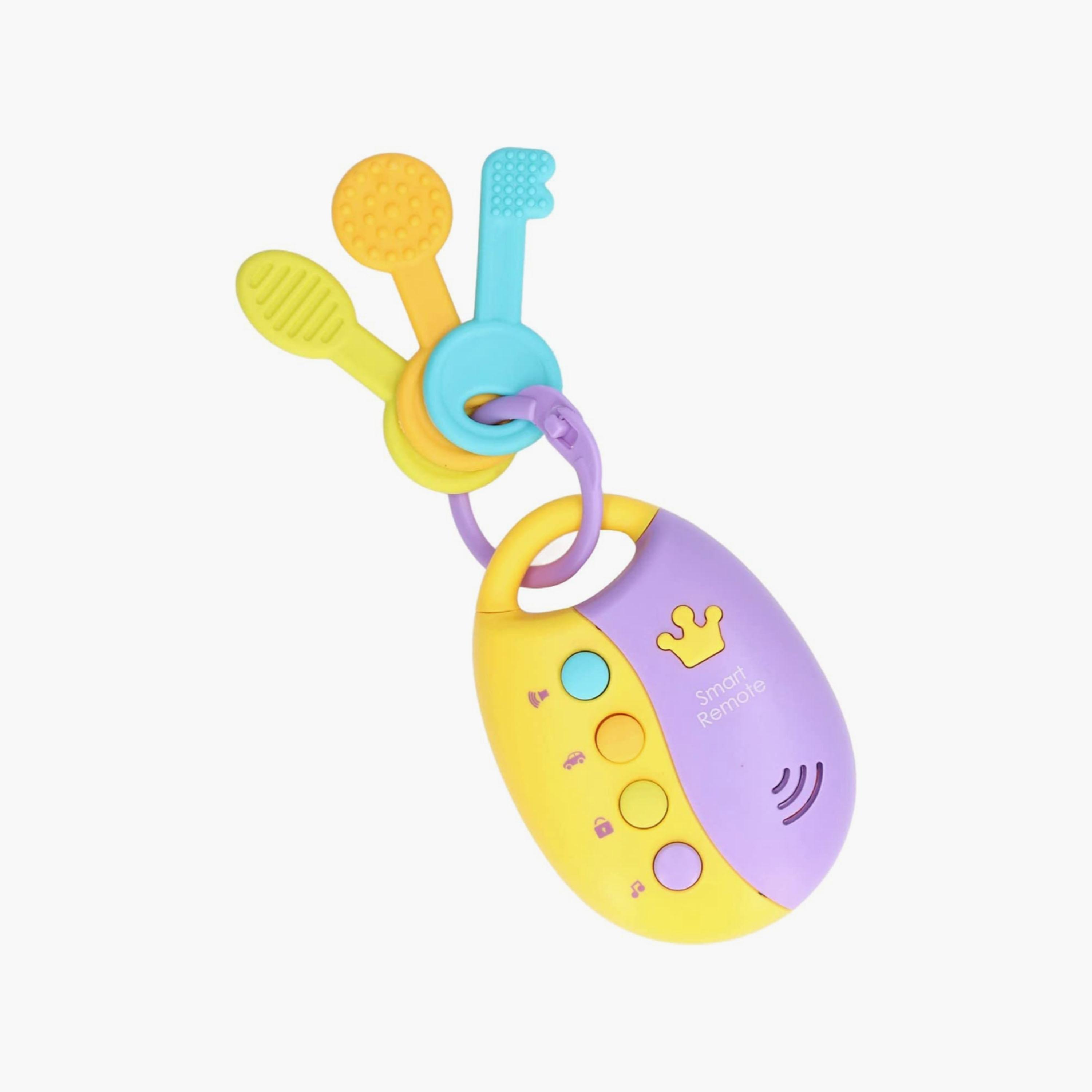 Huanger Teether Keys With Music-toys-babyandtoddlertoys-rattlesandteethers-image-1
