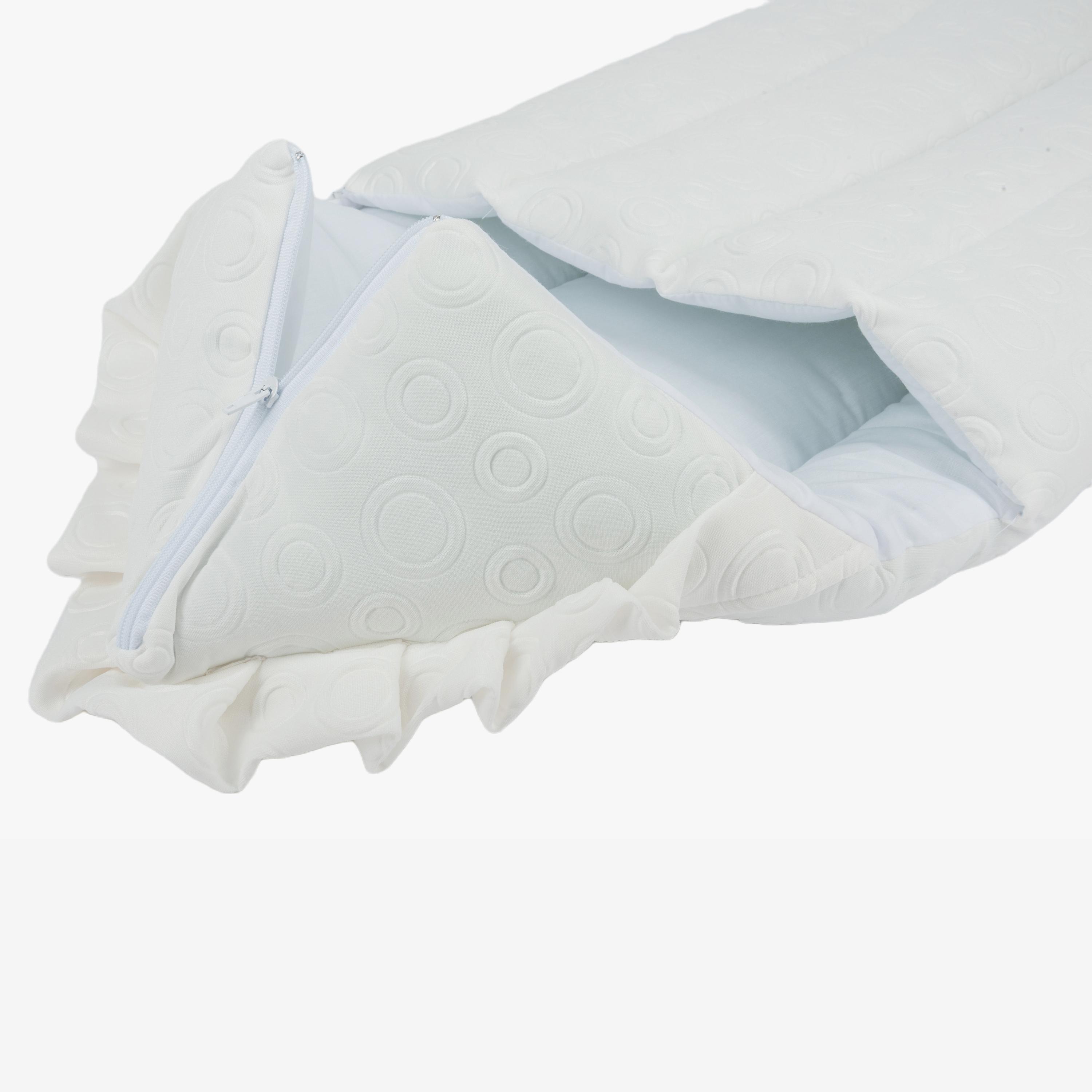 Little Angel Comfy Baby Sleeping Bag, White-baby-nursery-blanketsandswaddles-swaddlesandsleepingbags-image-2