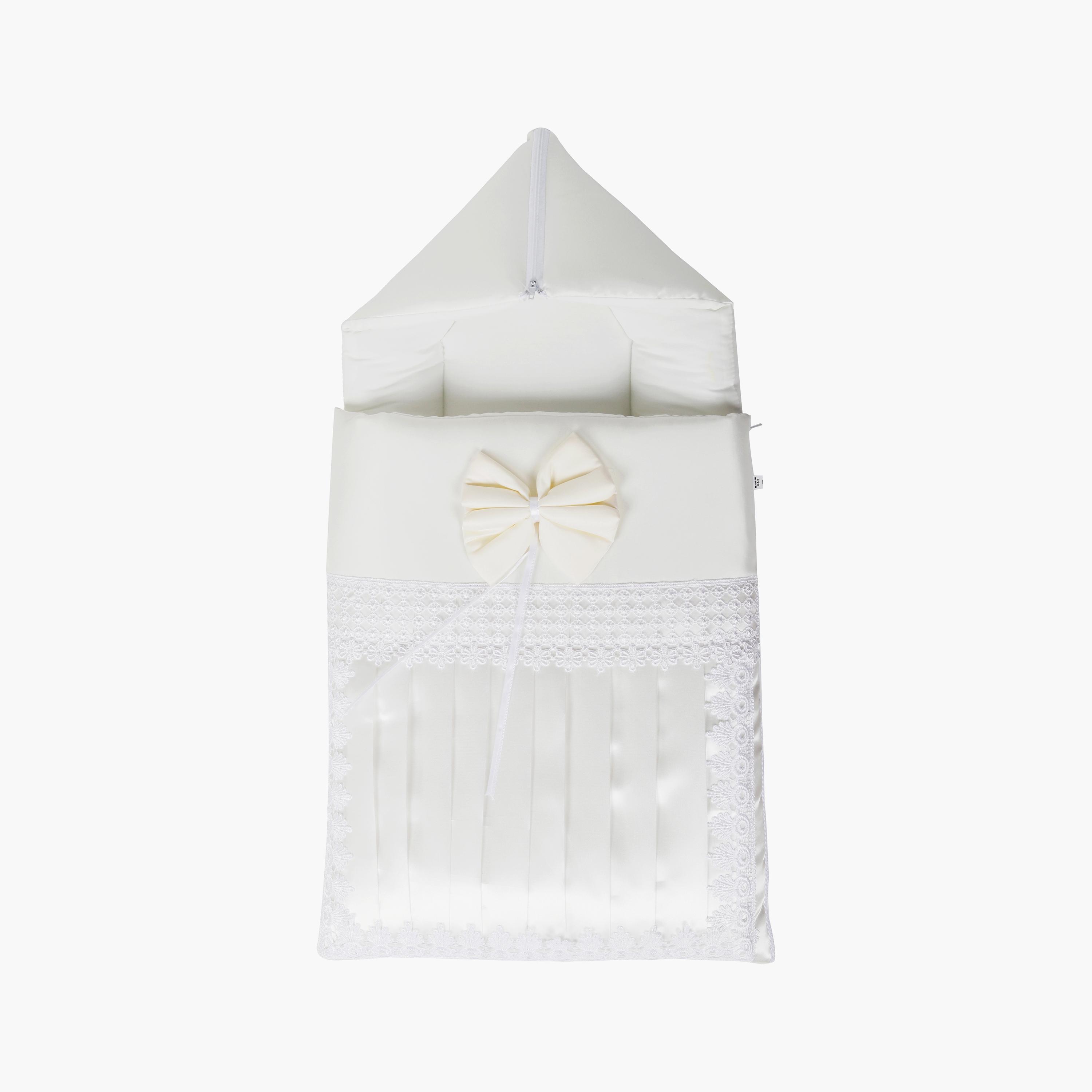 Little Angel Comfy Baby Sleeping Bag, White-baby-nursery-blanketsandswaddles-swaddlesandsleepingbags-image-1