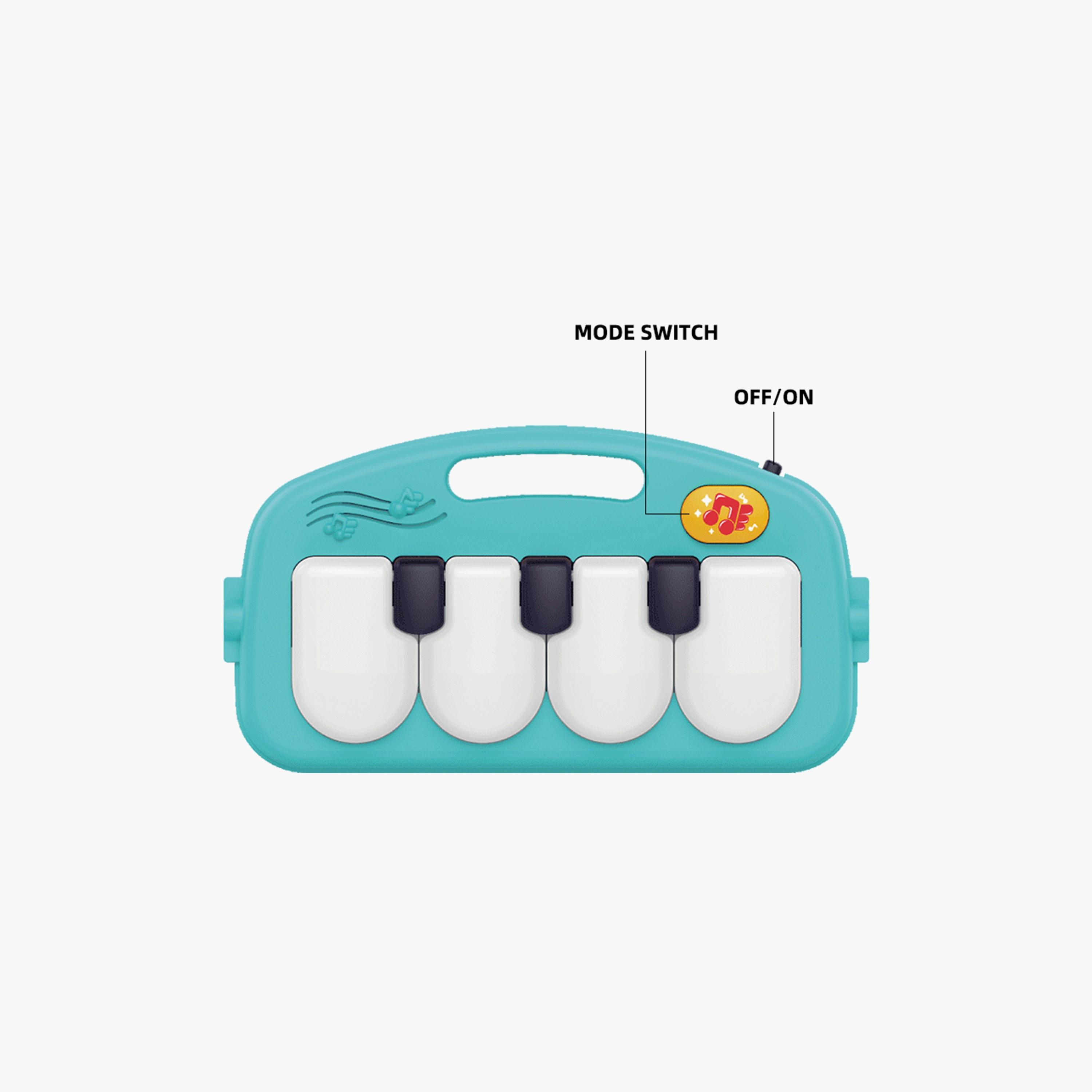 Huanger 2-in-1 Piano Playmat With Music & Walker-baby-infantactivity-playpensandplaymats-image-3