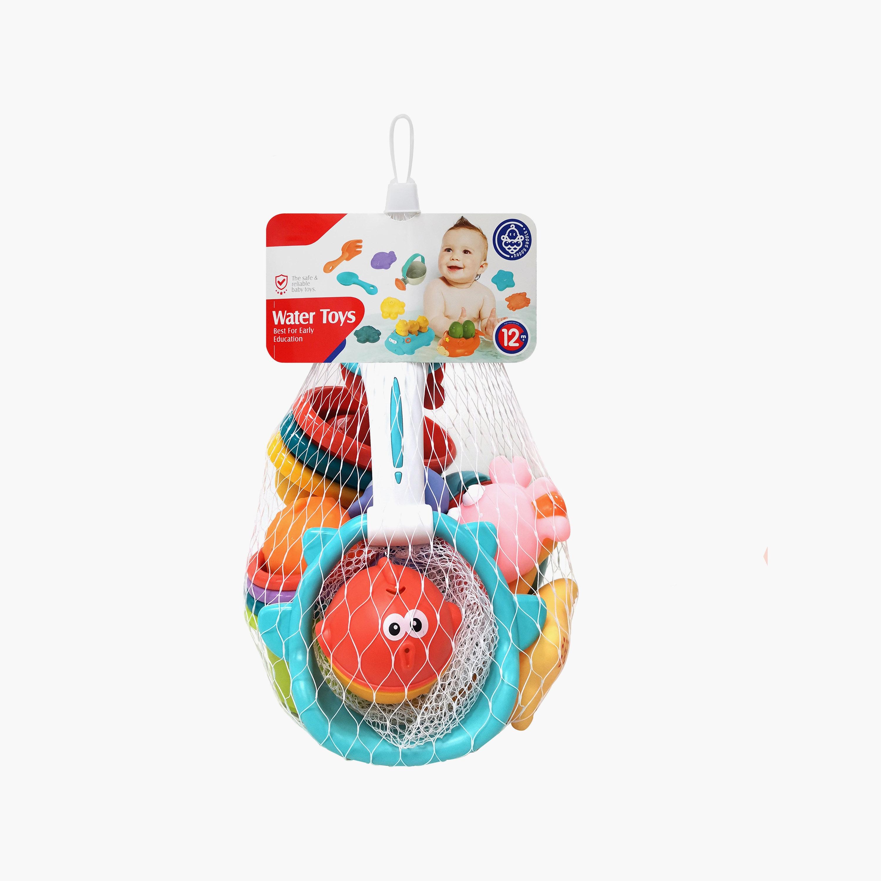 Huanger 17-Piece Water Bath & Shower Toy set-toys-babyandtoddlertoys-bathtoys-image-2