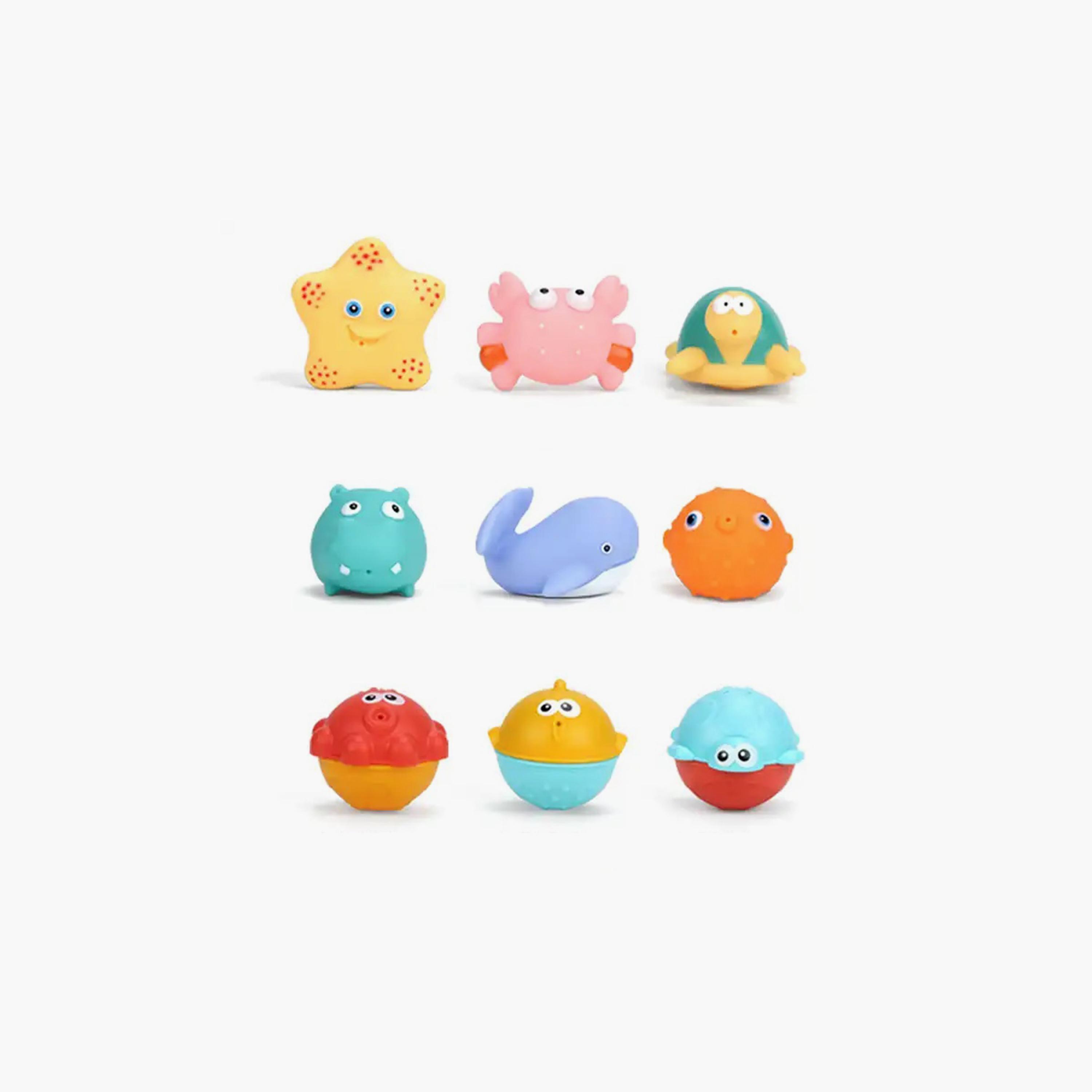 Huanger 17-Piece Water Bath & Shower Toy set-toys-babyandtoddlertoys-bathtoys-image-5