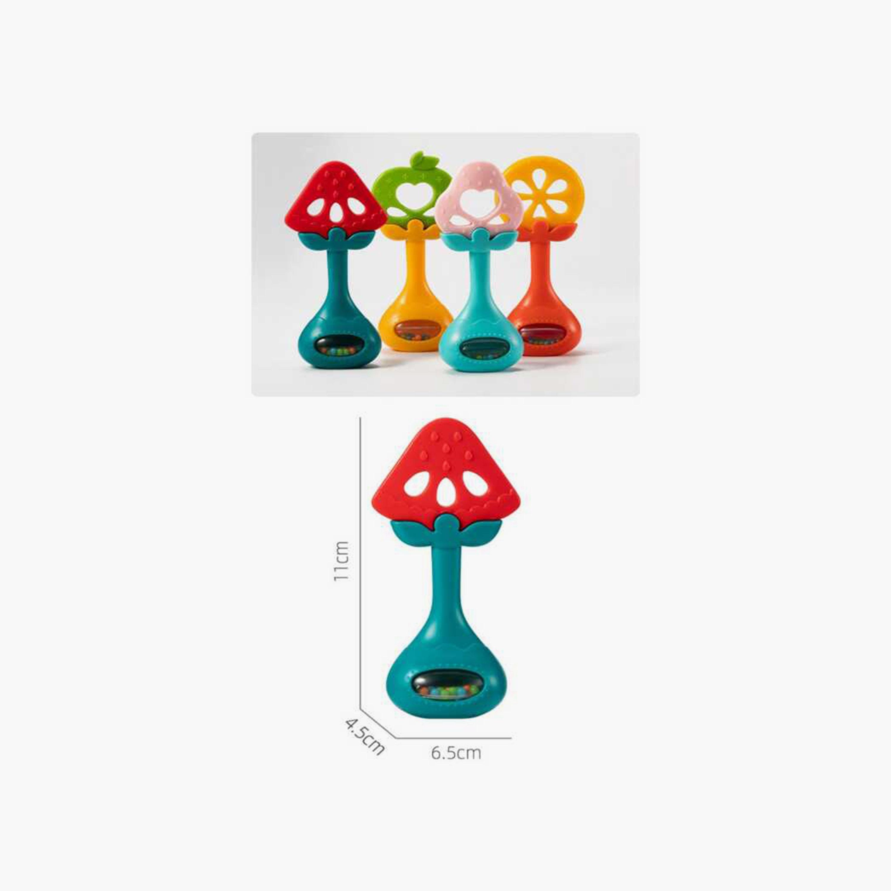 عضاضة تفاح مع خشخيشة من هوانجر-toys-babyandtoddlertoys-rattlesandteethers-image-5