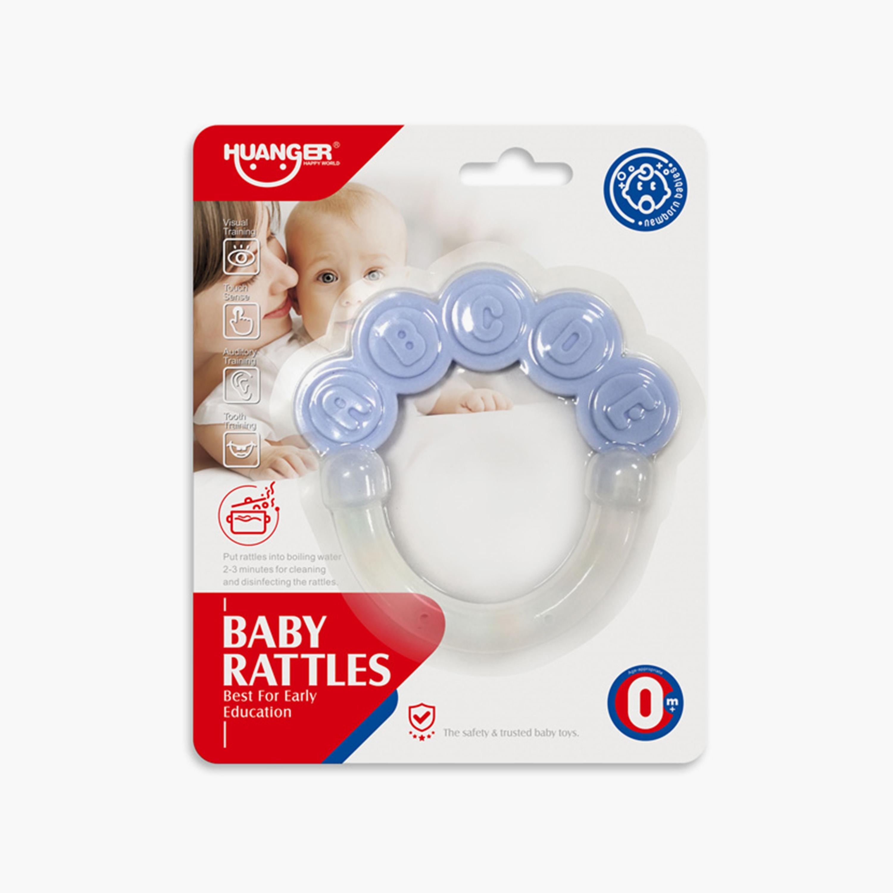 عضاضة باو مع خشخيشة من هوانجر-toys-babyandtoddlertoys-rattlesandteethers-image-2