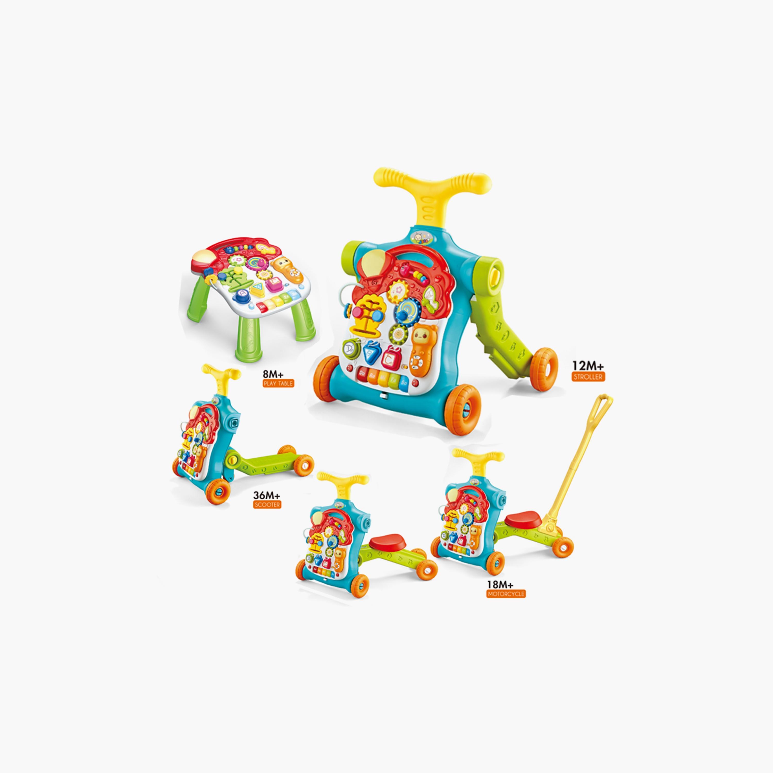  عربة أطفال 5 في 1 للأنشطة الموسيقية وطاولة اللعب من  ليتل أنجل-toys-babyandtoddlertoys-lightsandmusicaltoys-image-1
