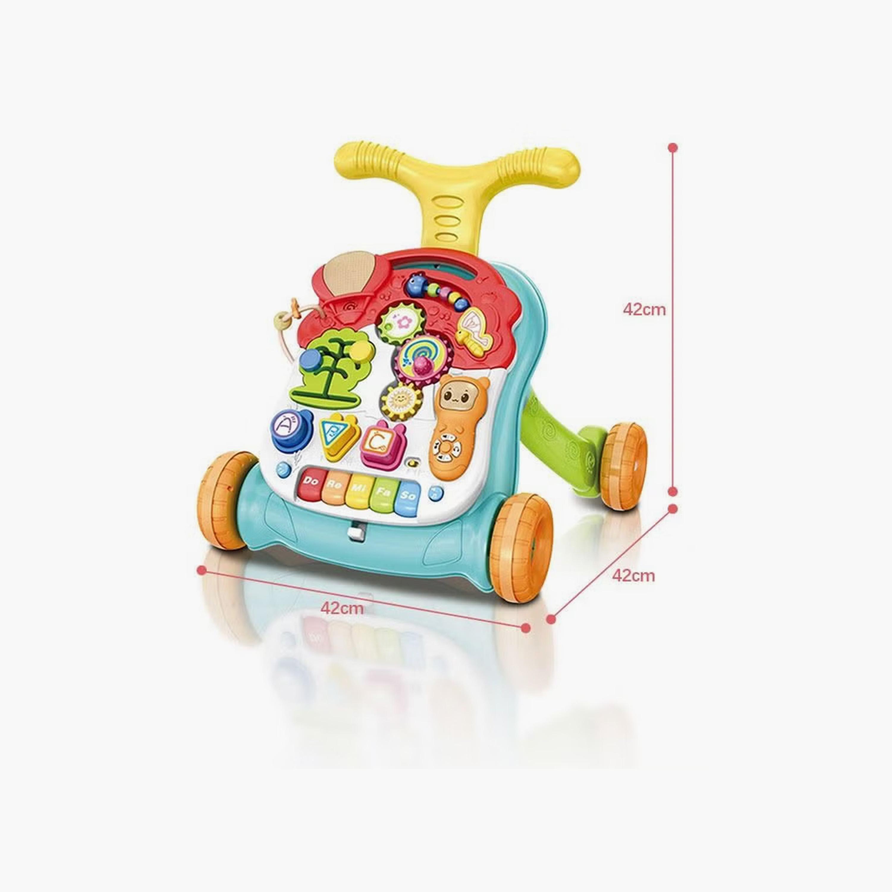 Little Angel 2-in-1 Musical Activity Walker & Table-baby-infantactivity-walkers-image-5