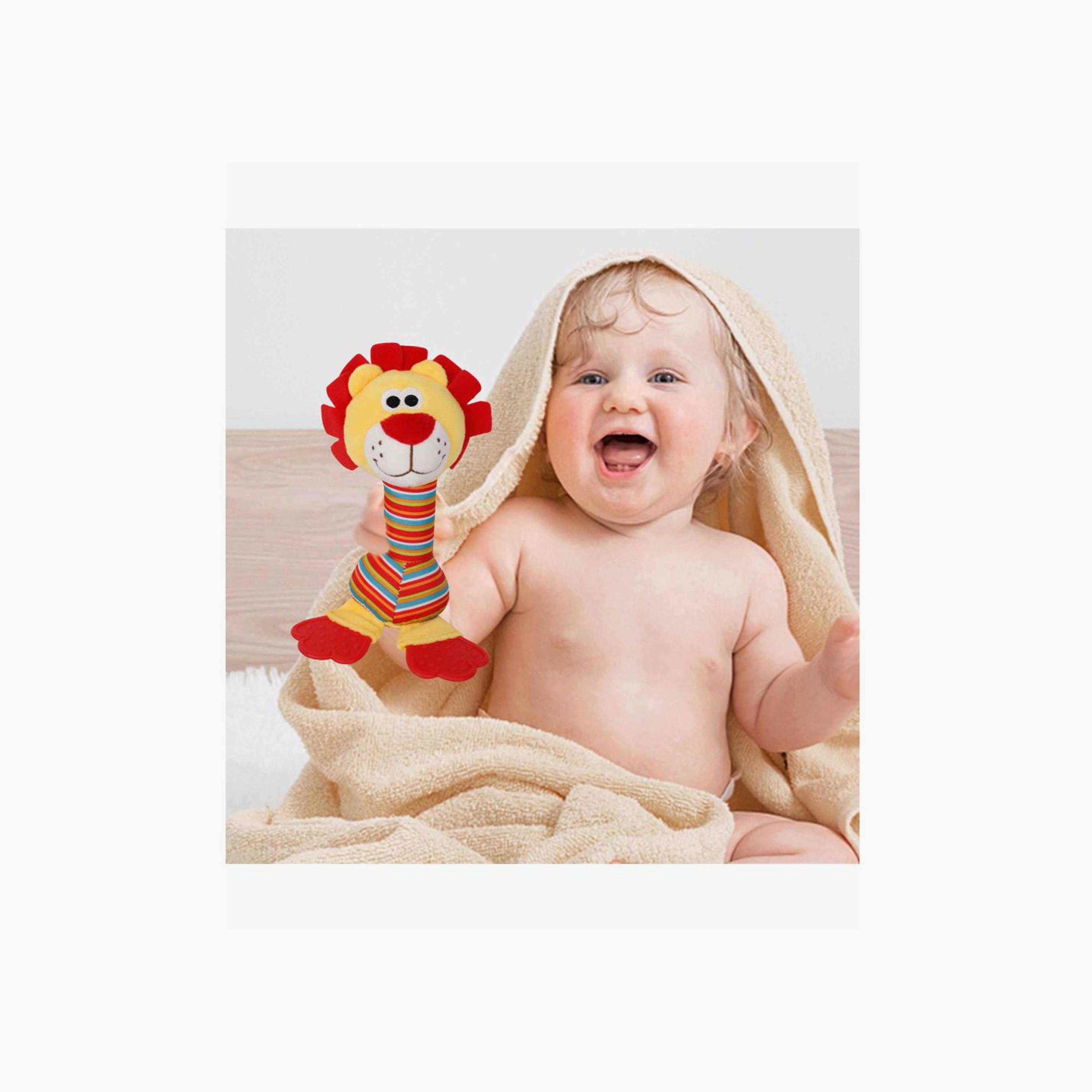 Little Angel Lion Rattle Pacifying Toy-toys-babyandtoddlertoys-lightsandmusicaltoys-image-3