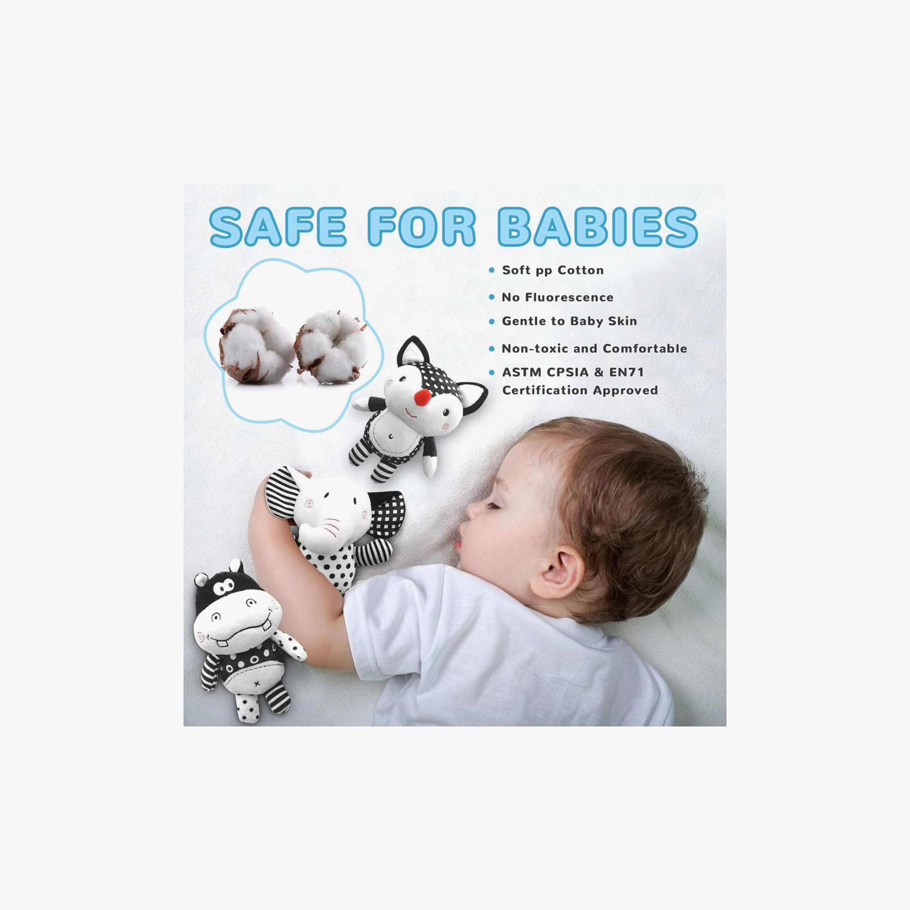 Little Angel Stroller Crib Rattle Toy, Cow-toys-babyandtoddlertoys-strollertoys-image-5