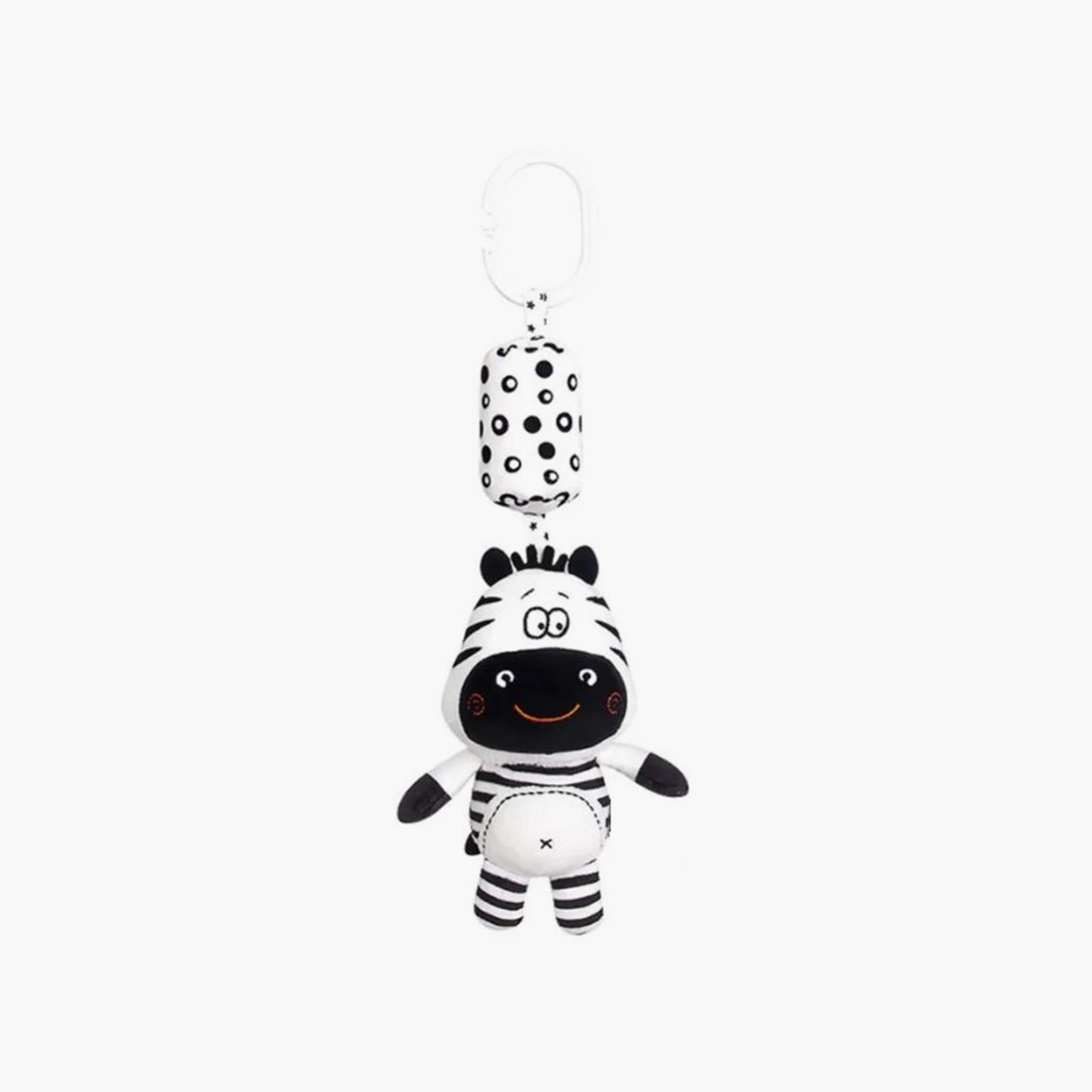 Little Angel Stroller Crib Rattle Toy, Zebra-toys-babyandtoddlertoys-strollertoys-image-1