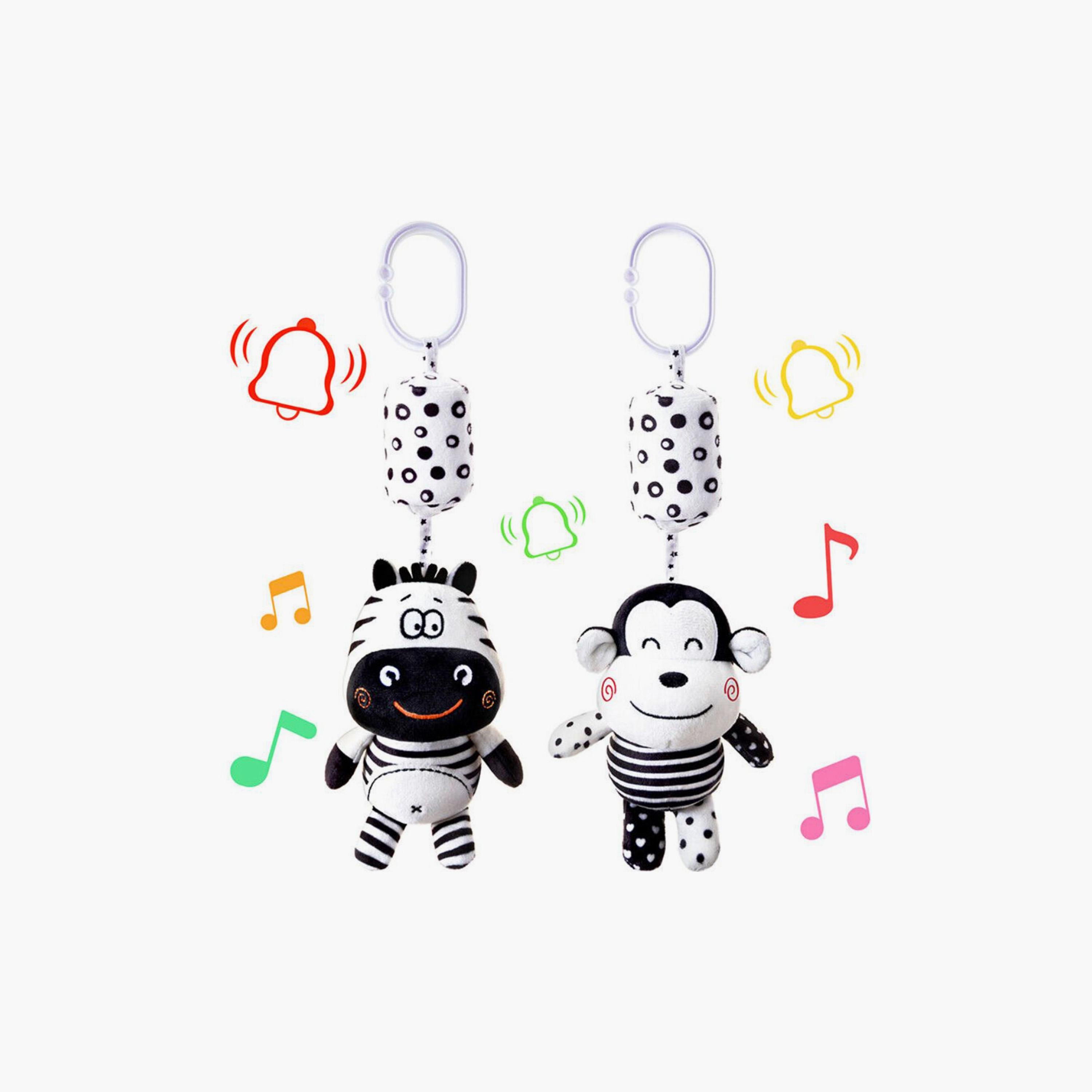 Little Angel Stroller Crib Rattle Toy, Zebra-toys-babyandtoddlertoys-strollertoys-image-3