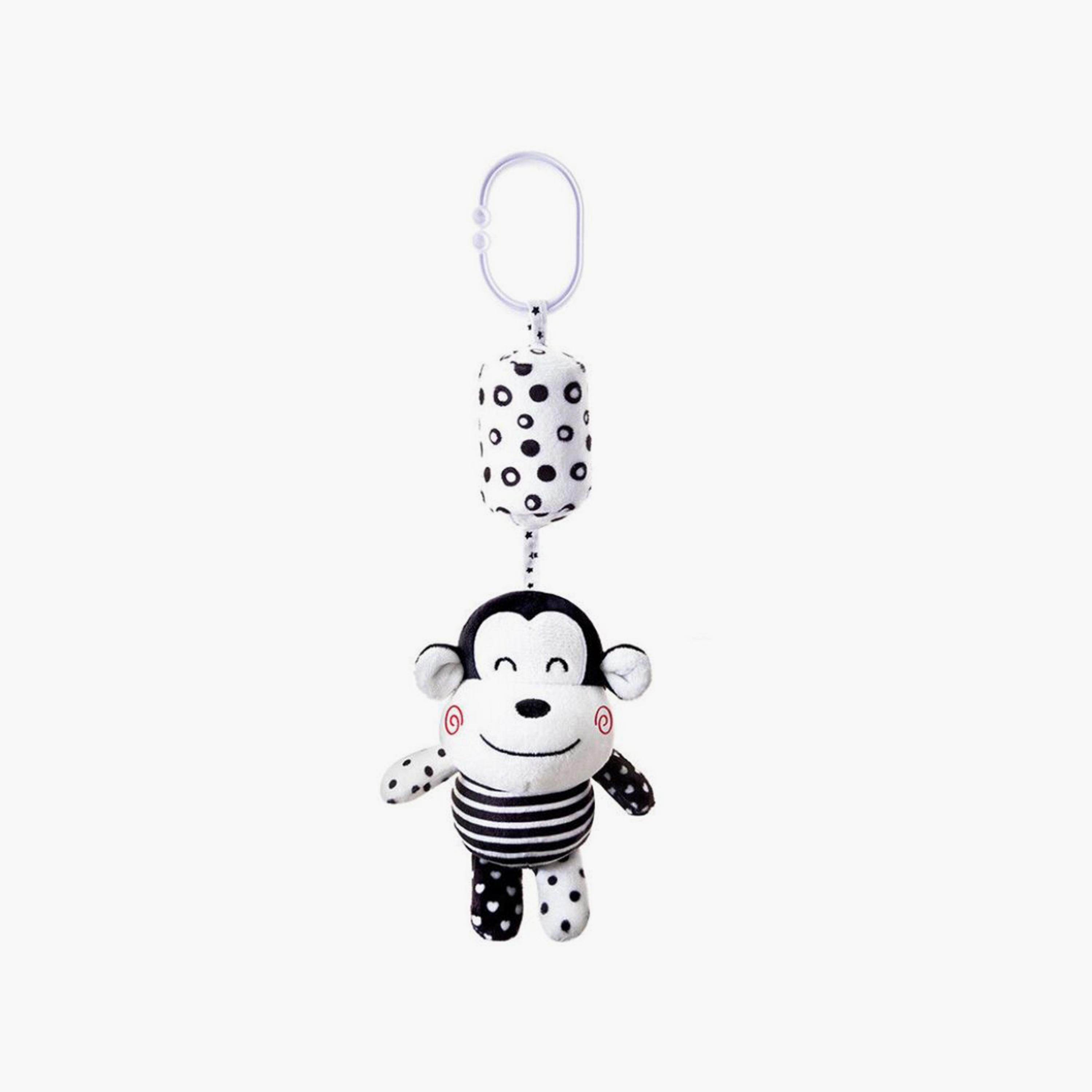 Little Angel Stroller Crib Rattle Toy, Monkey-toys-babyandtoddlertoys-strollertoys-image-1