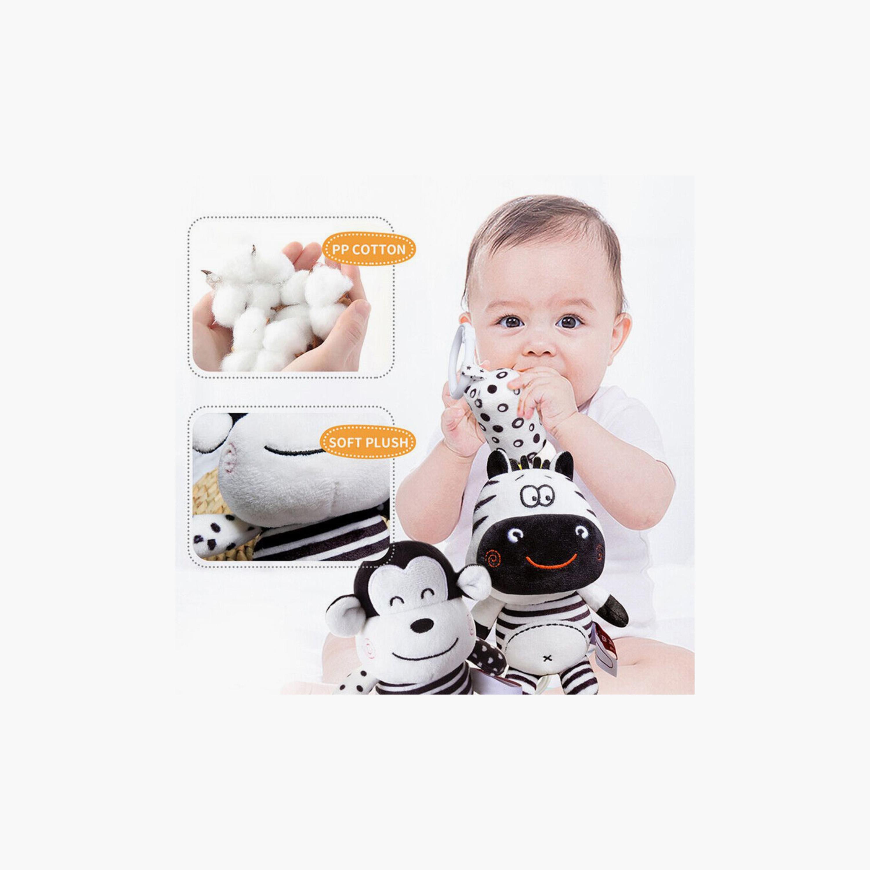 Little Angel Stroller Crib Rattle Toy, Monkey-toys-babyandtoddlertoys-strollertoys-image-4