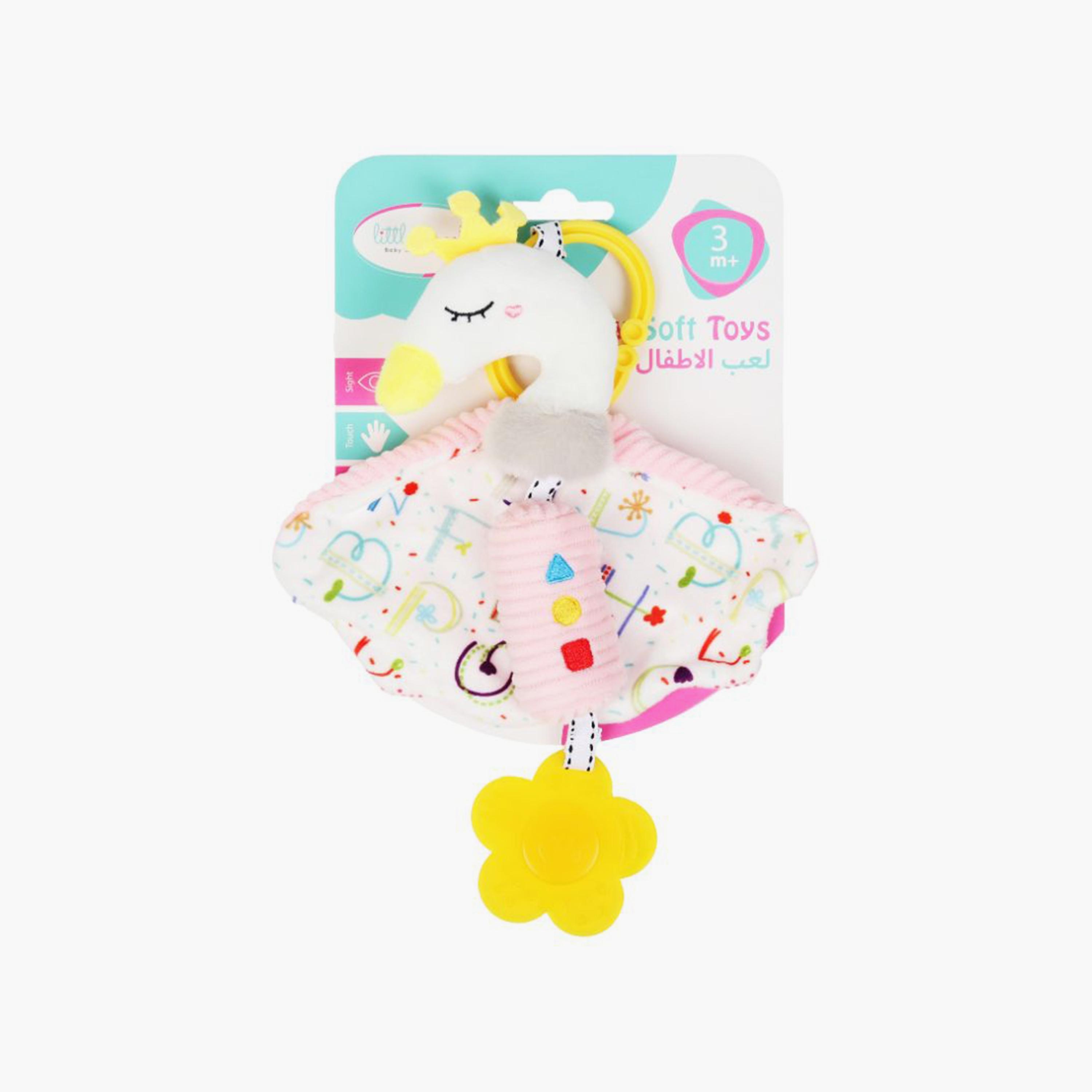 Little Angel Stroller Hanging Mobile Rattle Toy, Pink-toys-babyandtoddlertoys-strollertoys-image-2