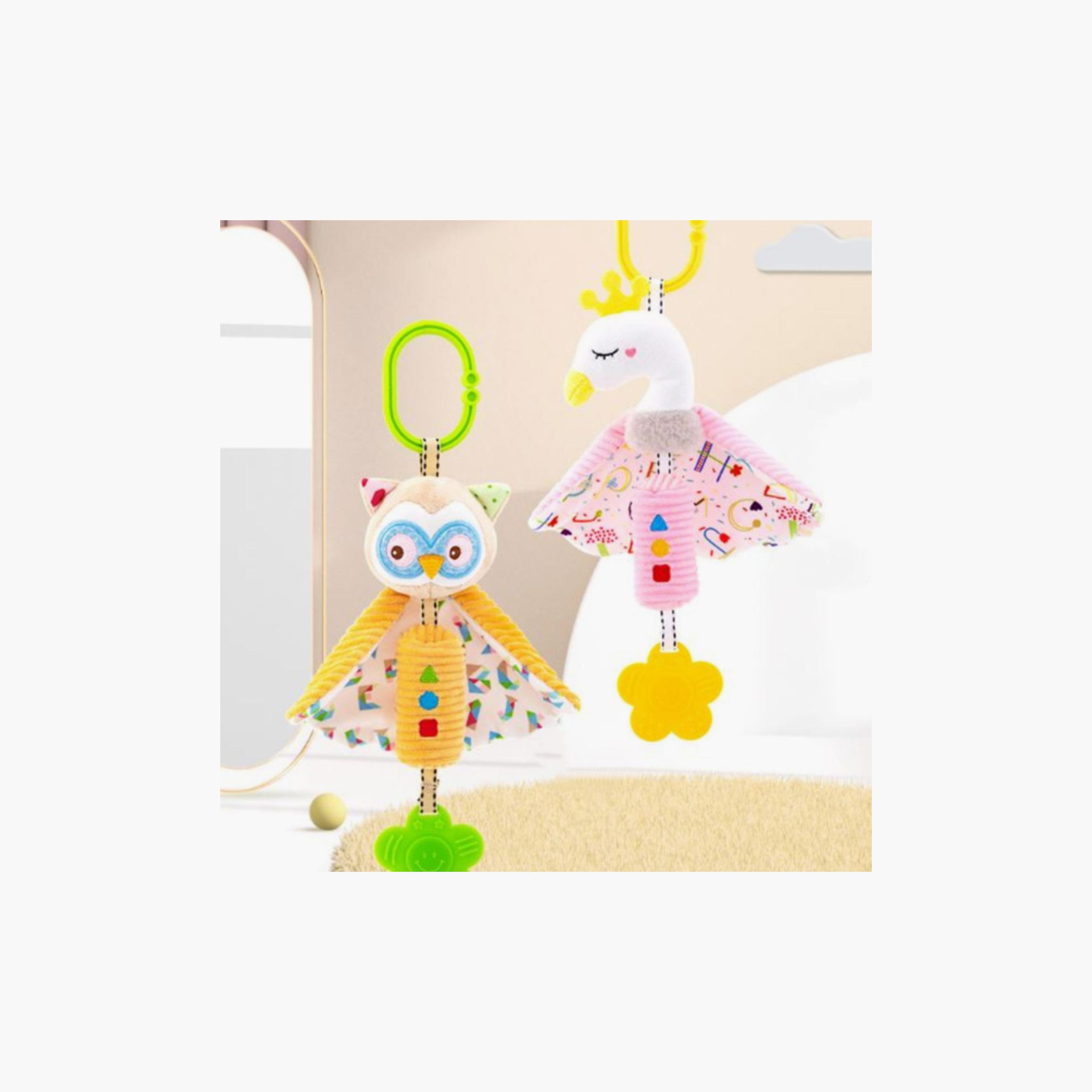 Little Angel Stroller Hanging Mobile Rattle Toy, Owl-toys-babyandtoddlertoys-strollertoys-image-3