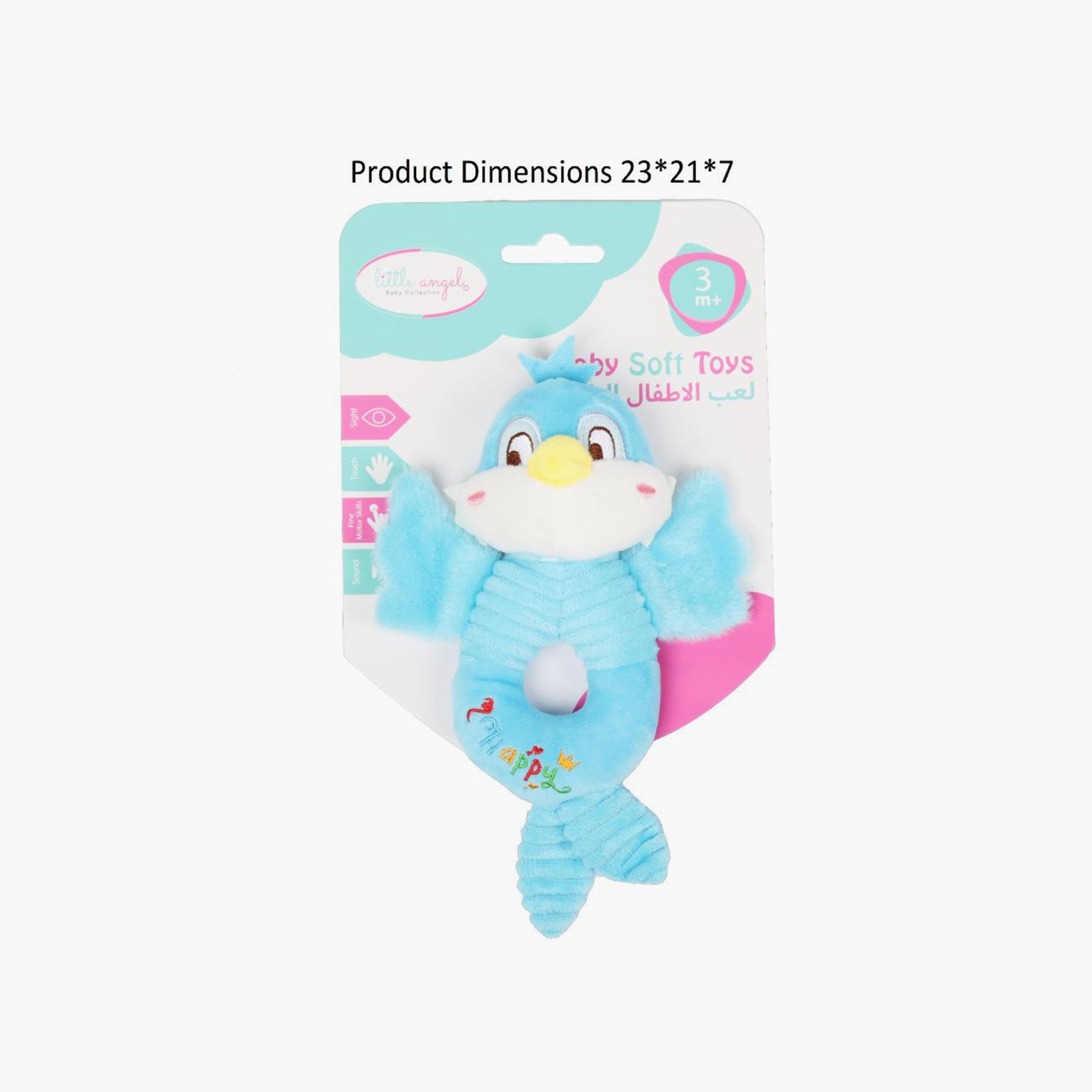 Little Angel Crib Soft Stuffed Rattle Pacifying Toy, Bird-toys-babyandtoddlertoys-strollertoys-image-3