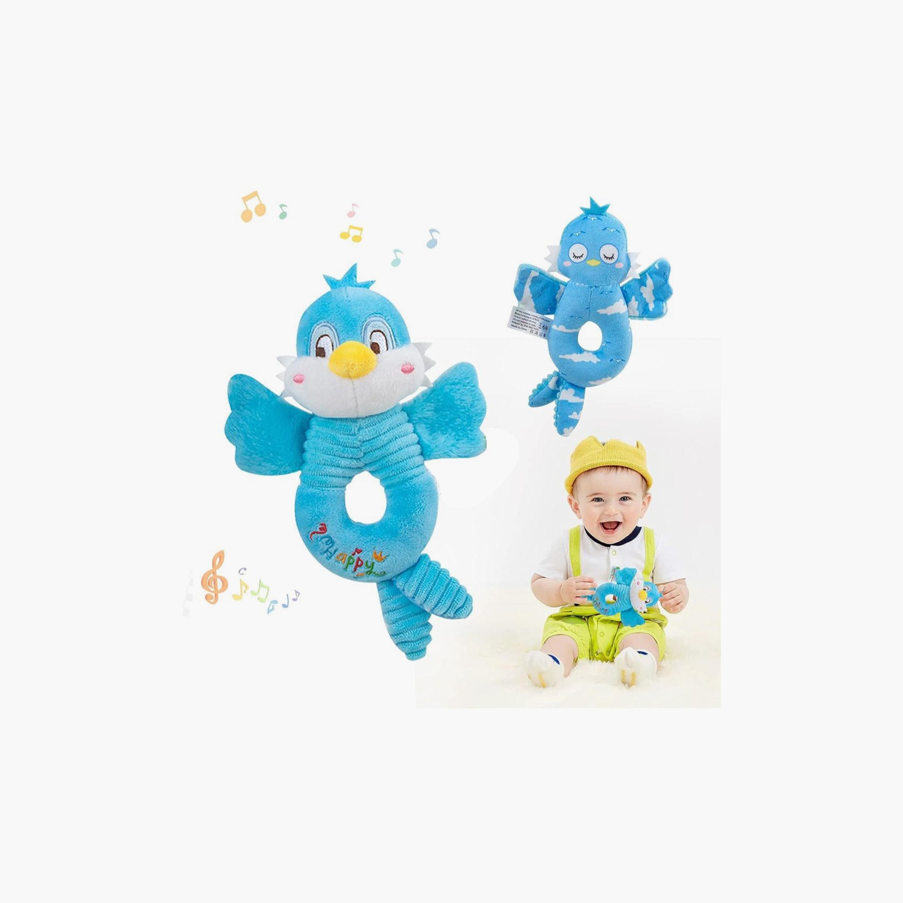 Little Angel Crib Soft Stuffed Rattle Pacifying Toy, Bird-toys-babyandtoddlertoys-strollertoys-image-4