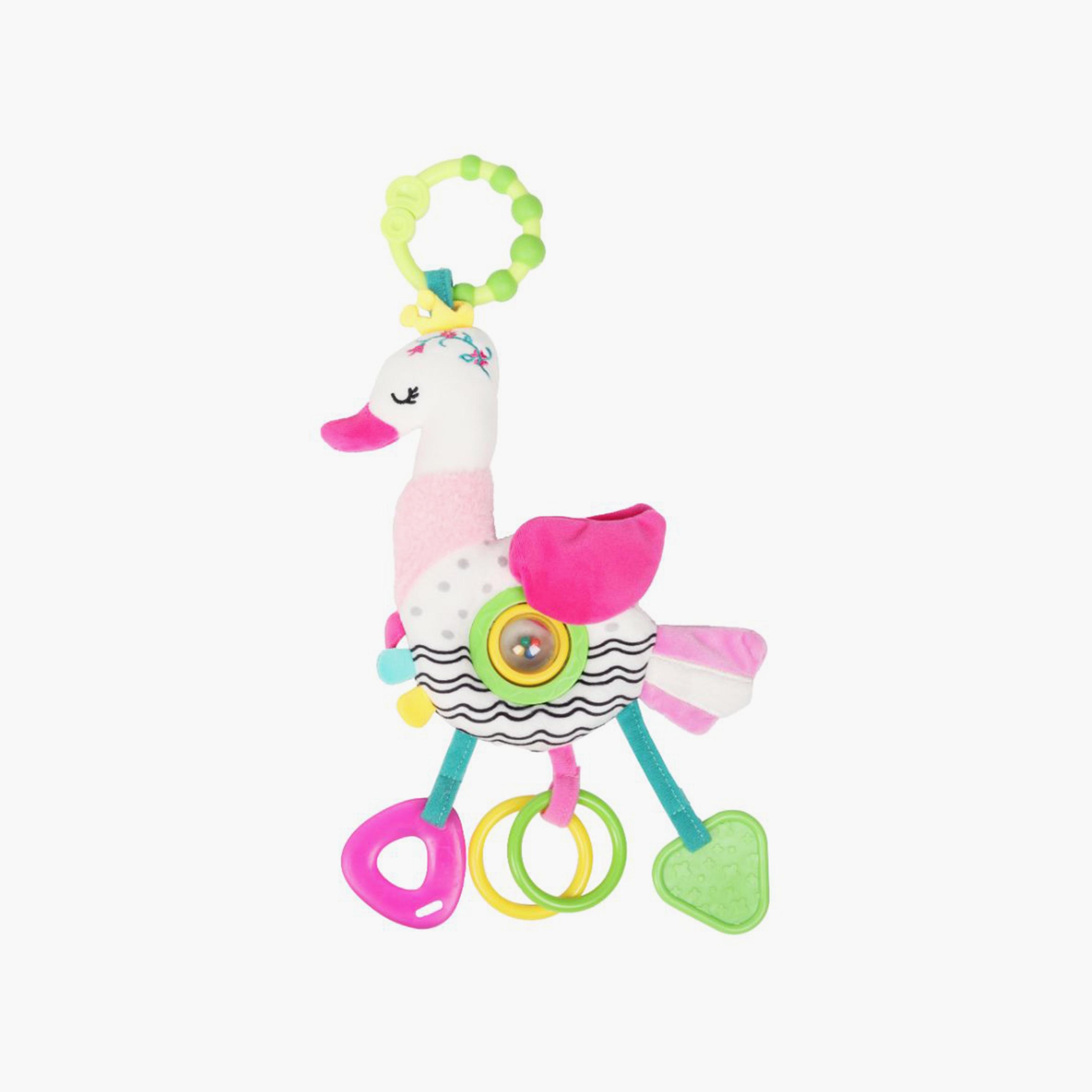 Little Angel Stroller Hanging Mobile Rattle Toy, Swan-toys-babyandtoddlertoys-strollertoys-image-1