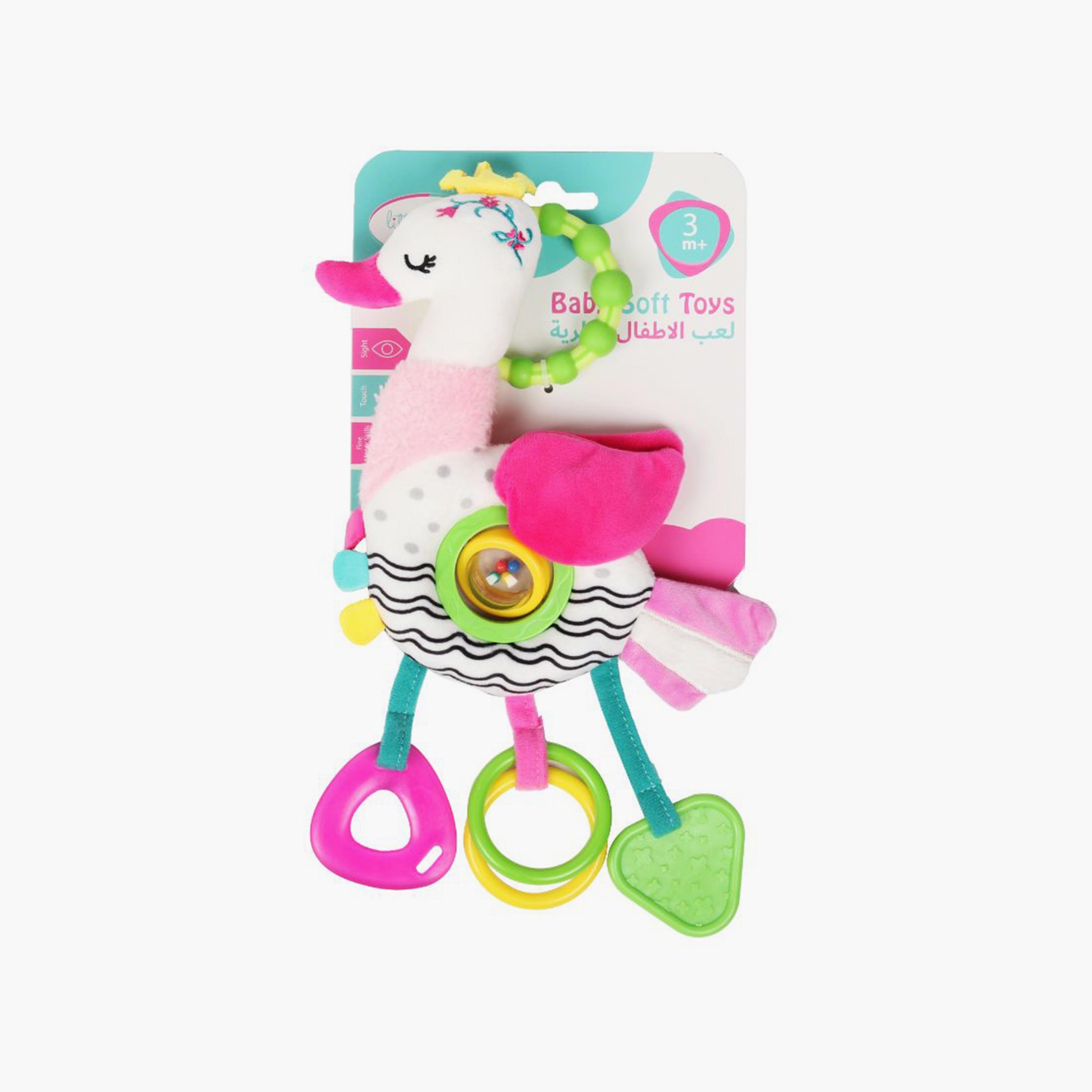 Little Angel Stroller Hanging Mobile Rattle Toy, Swan-toys-babyandtoddlertoys-strollertoys-image-3