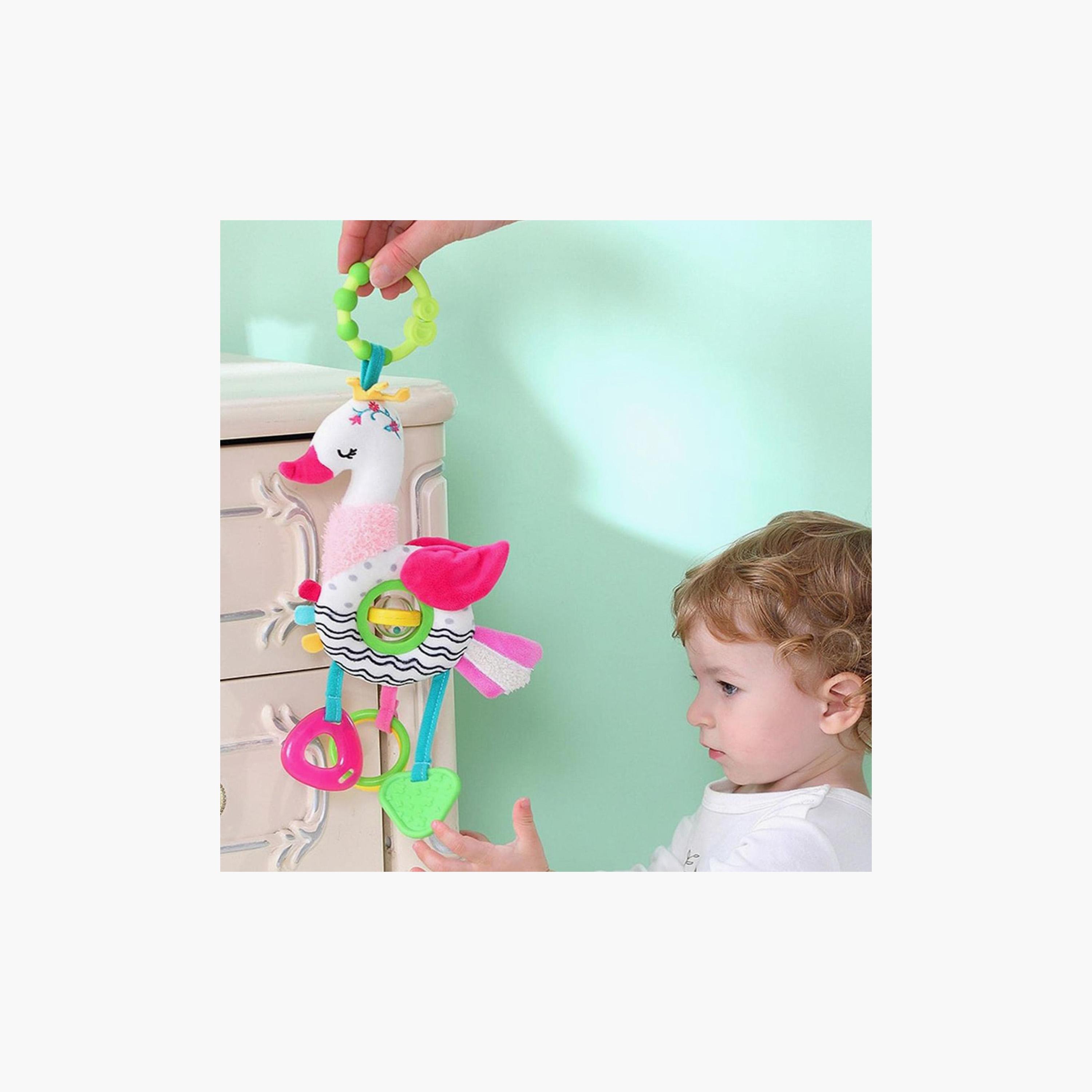 Little Angel Stroller Hanging Mobile Rattle Toy, Swan-toys-babyandtoddlertoys-strollertoys-image-4
