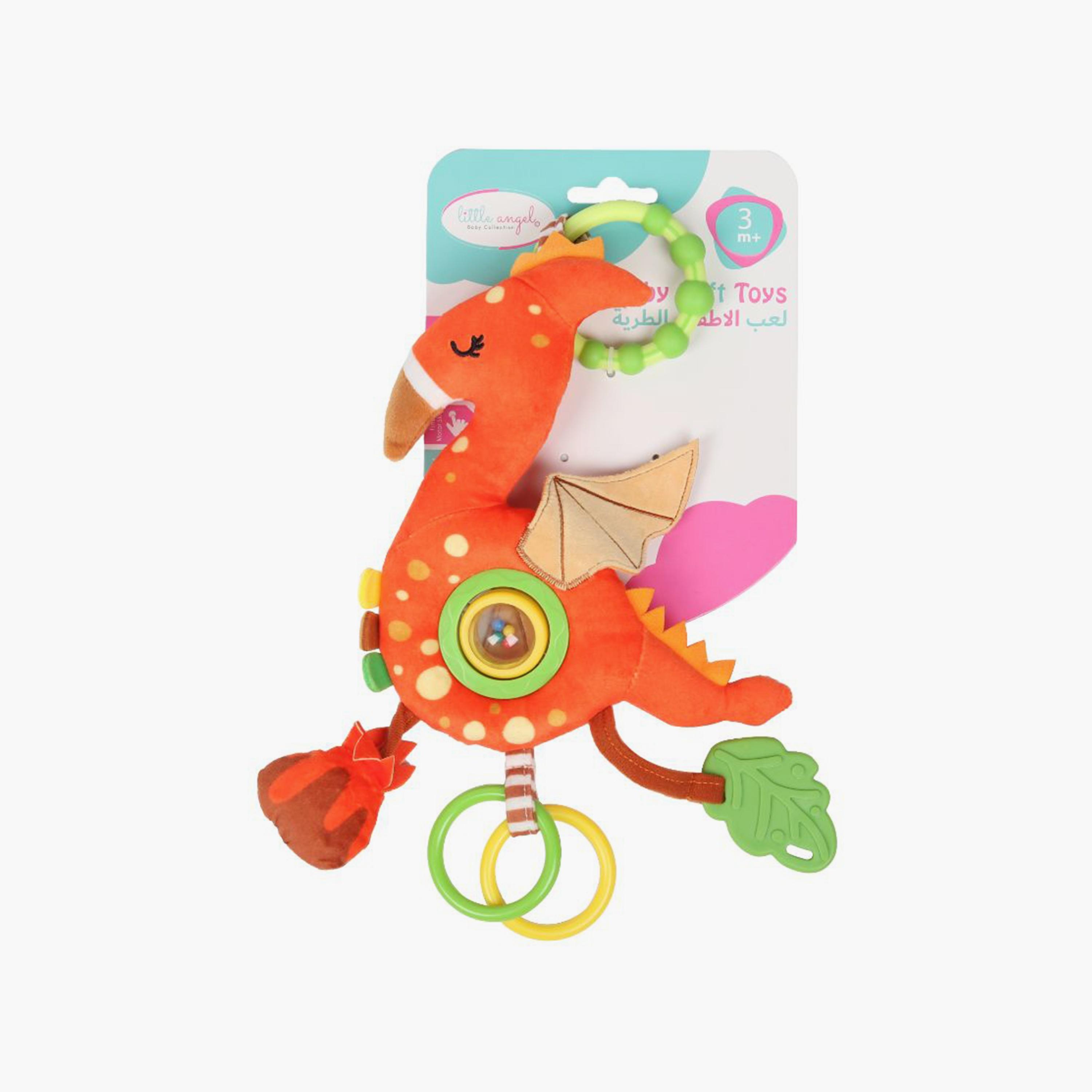 Little Angel Stroller Hanging Mobile Rattle Toy, Orange-toys-babyandtoddlertoys-strollertoys-image-3