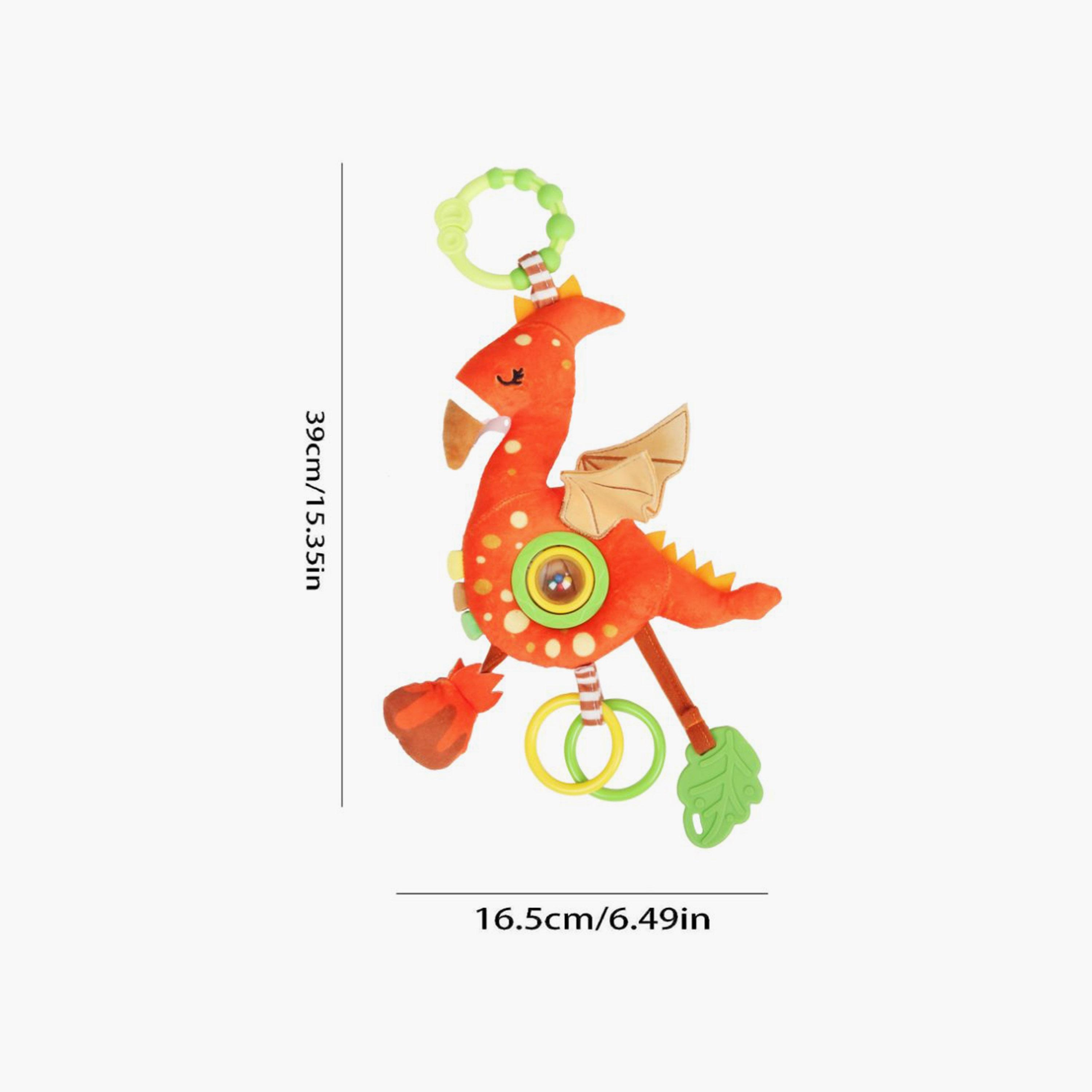 Little Angel Stroller Hanging Mobile Rattle Toy, Orange-toys-babyandtoddlertoys-strollertoys-image-4
