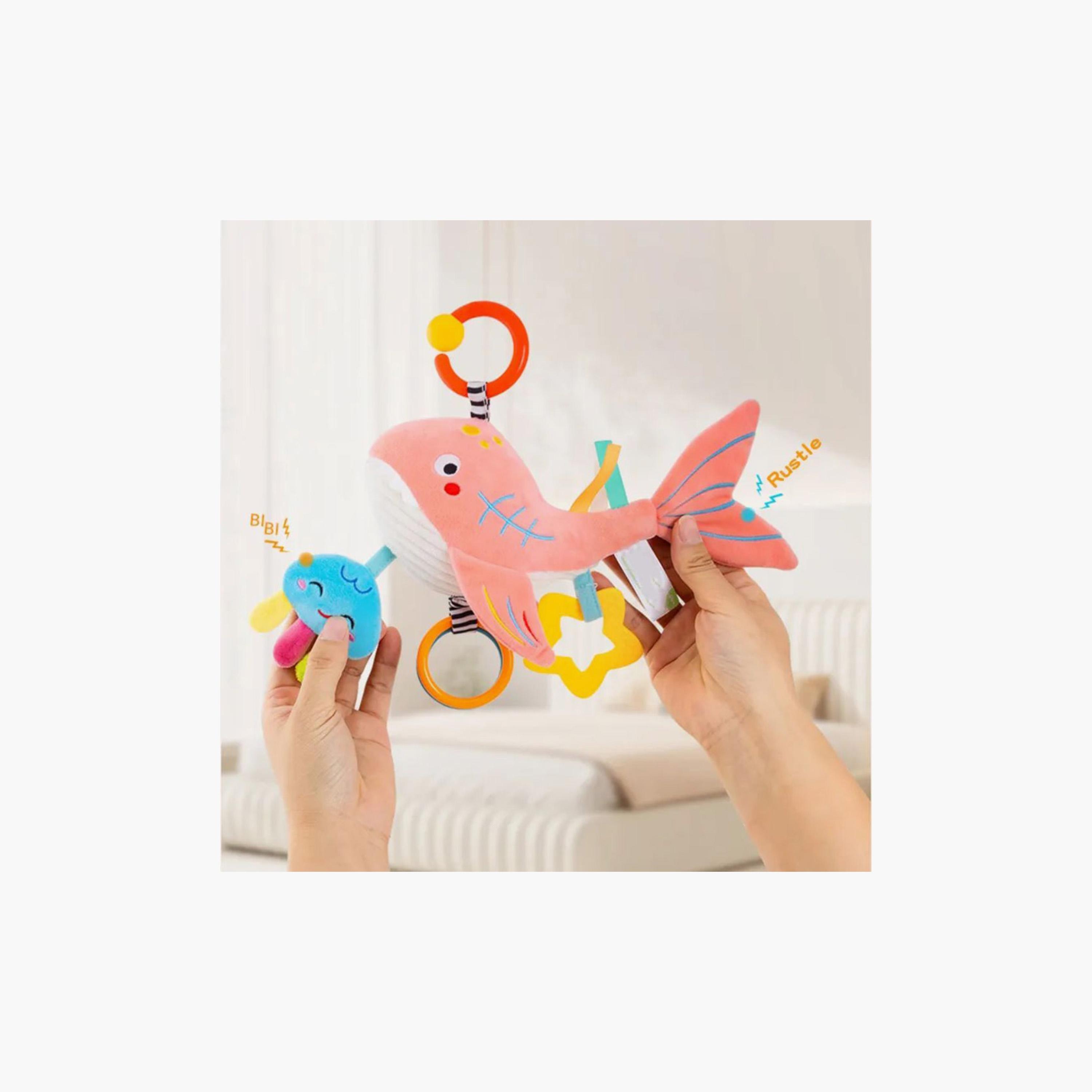 Little Angel Stroller Hanging Mobile Rattle Toy, Fish-toys-babyandtoddlertoys-strollertoys-image-3