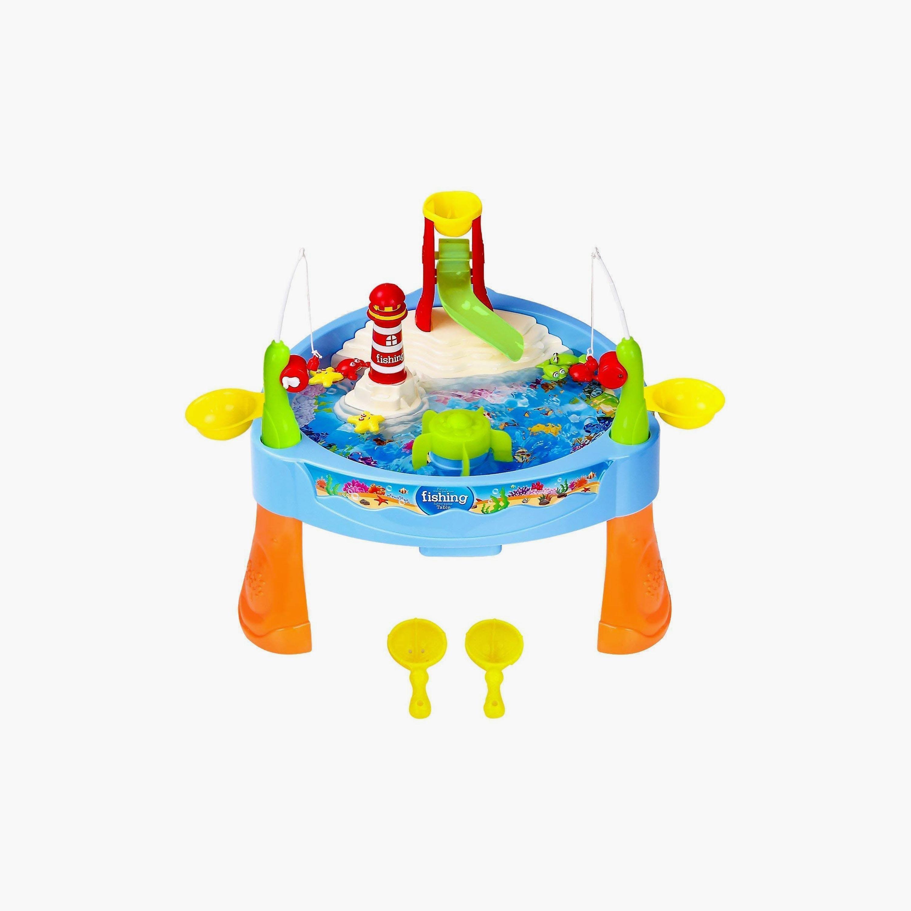 طاولة ألعاب صيد السمك الكهربائية من ليتل أنجل مع ضوء وموسيقى-toys-playfigures-actionplaysets-image-1