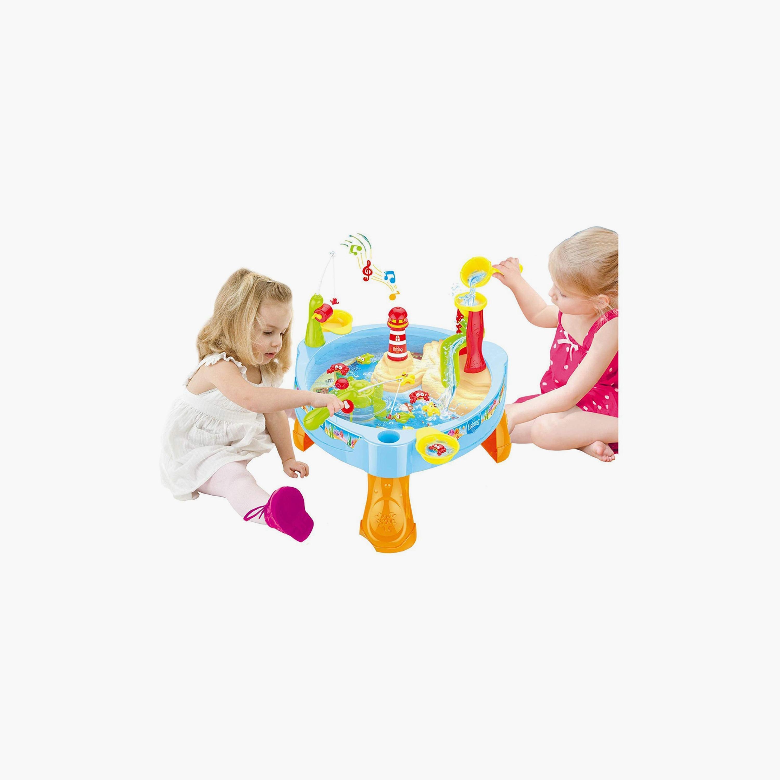 طاولة ألعاب صيد السمك الكهربائية من ليتل أنجل مع ضوء وموسيقى-toys-playfigures-actionplaysets-image-2