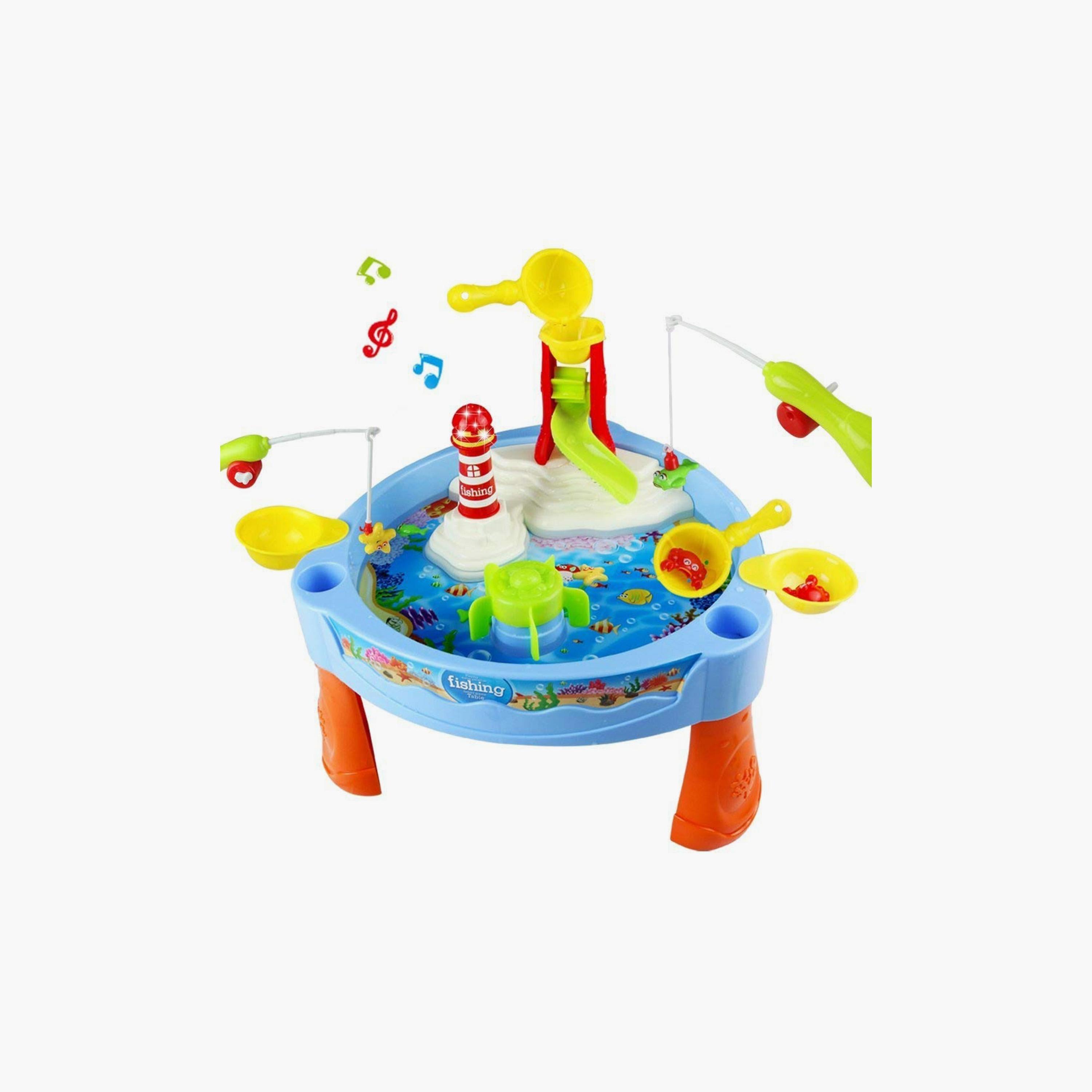 طاولة ألعاب صيد السمك الكهربائية من ليتل أنجل مع ضوء وموسيقى-toys-playfigures-actionplaysets-image-3