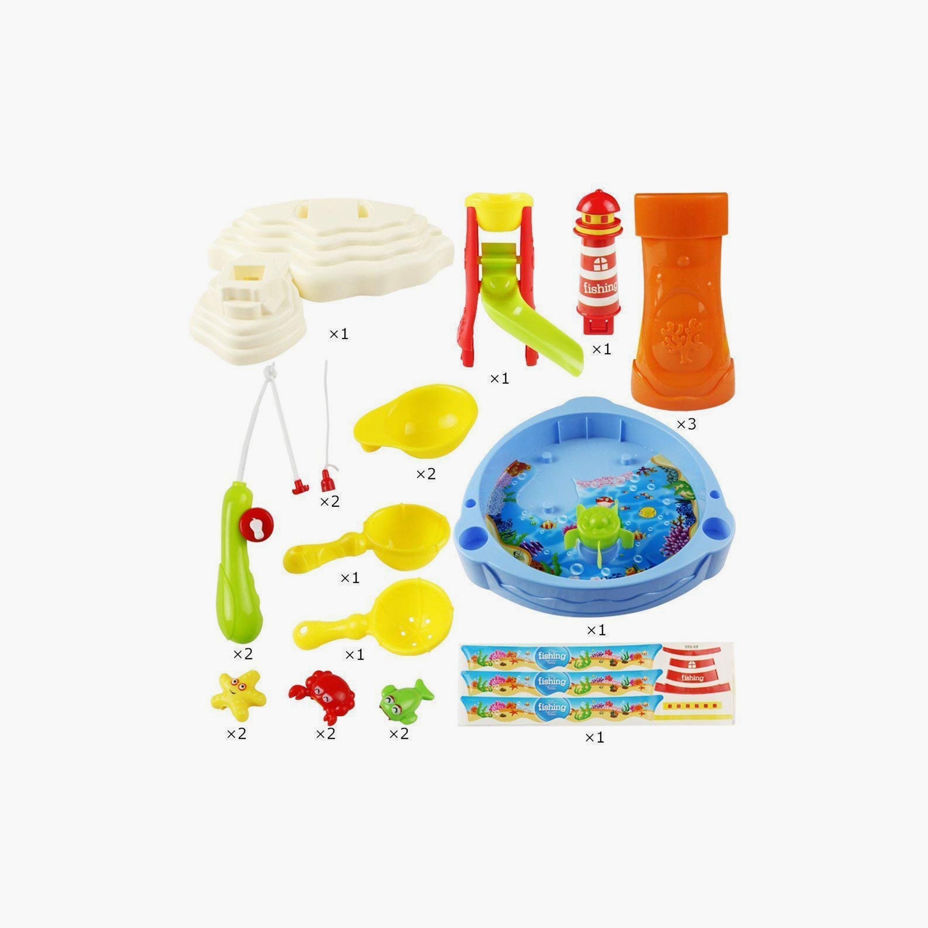 طاولة ألعاب صيد السمك الكهربائية من ليتل أنجل مع ضوء وموسيقى-toys-playfigures-actionplaysets-image-4