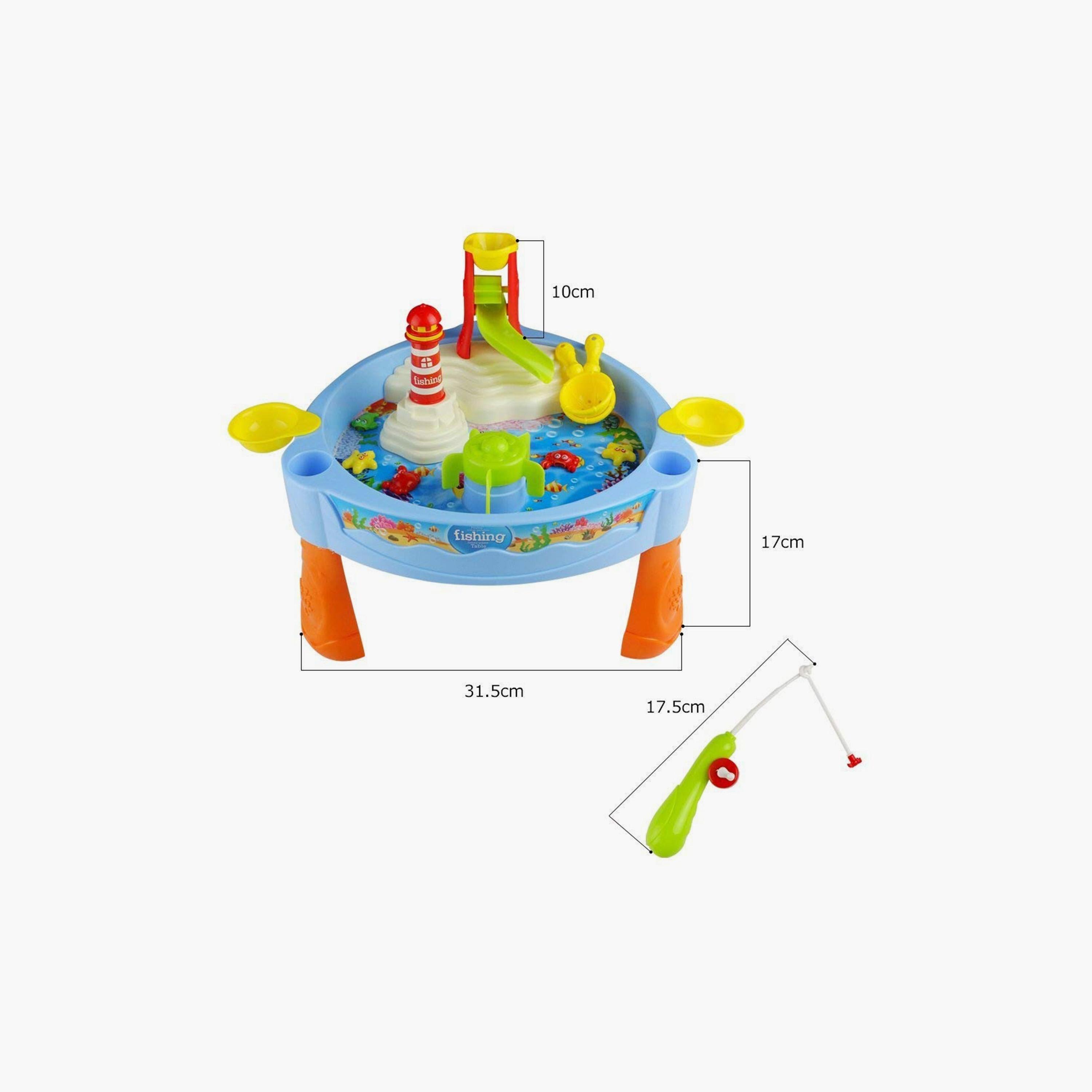 طاولة ألعاب صيد السمك الكهربائية من ليتل أنجل مع ضوء وموسيقى-toys-playfigures-actionplaysets-image-5
