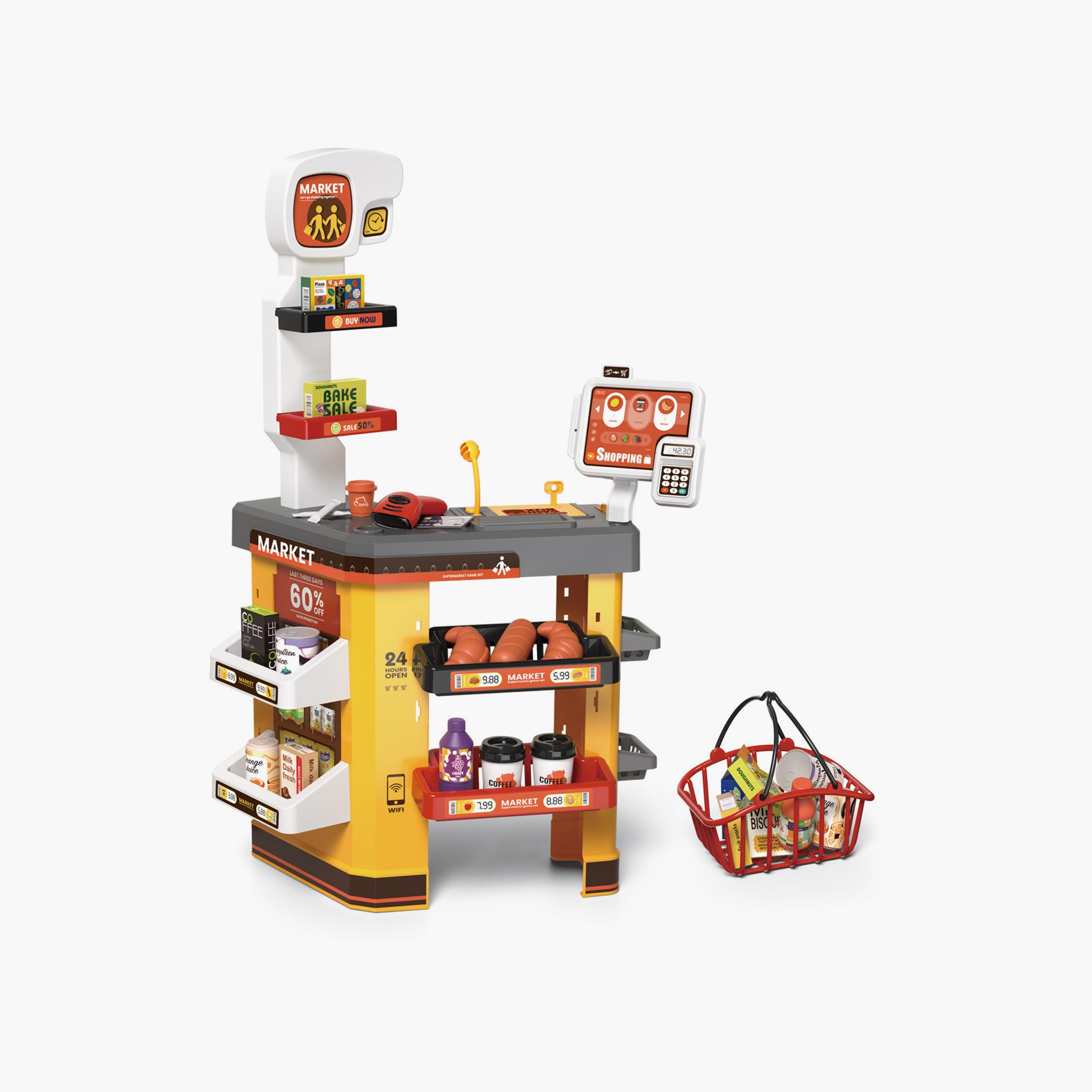Little Angel Portable Supermarket Playset-toys-roleplay-playfoods-image-1