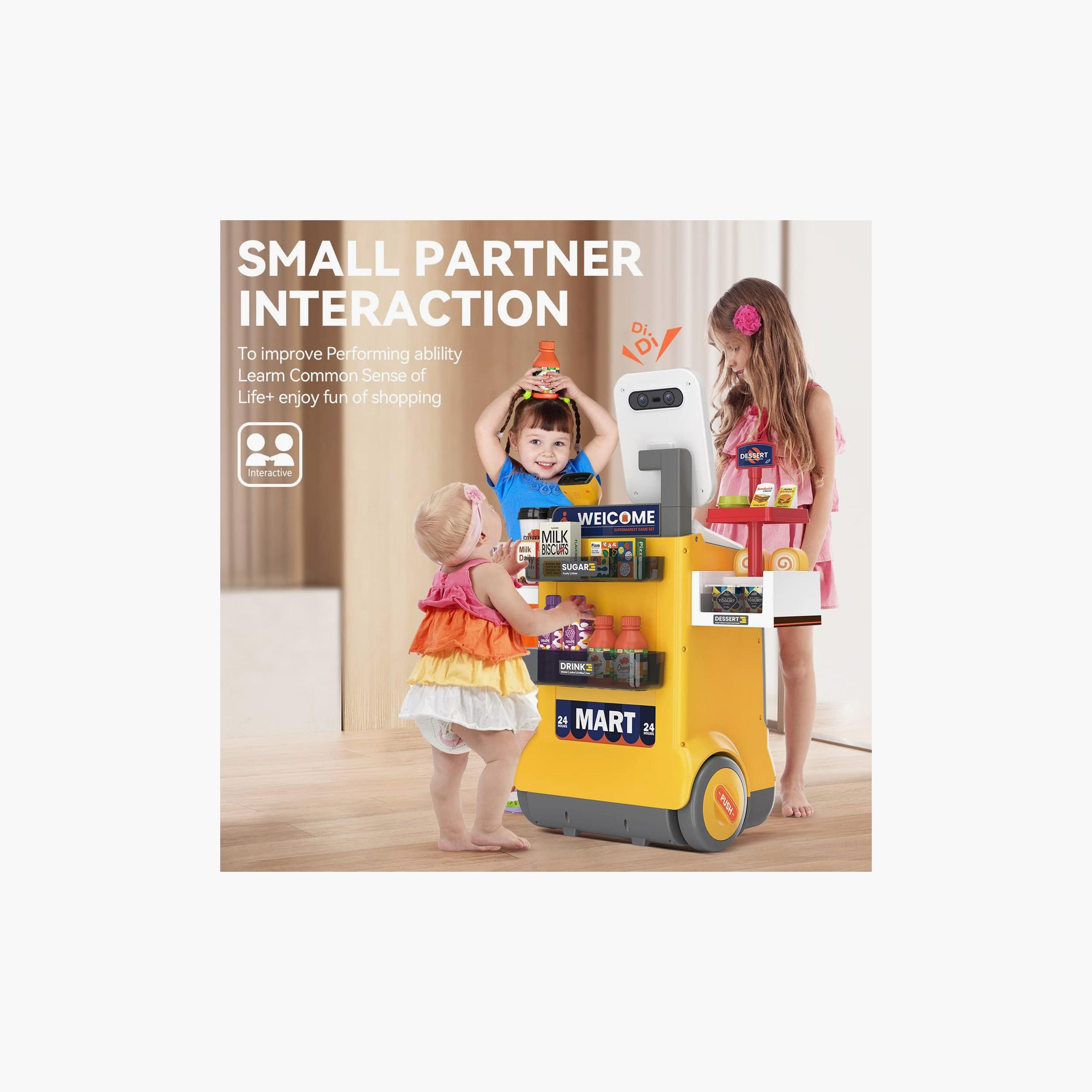 لعبة مجموعة لعب تسجيل النقدية المحمولة من ليتل أنجل-toys-roleplay-supermarketandshoppingsets-image-2