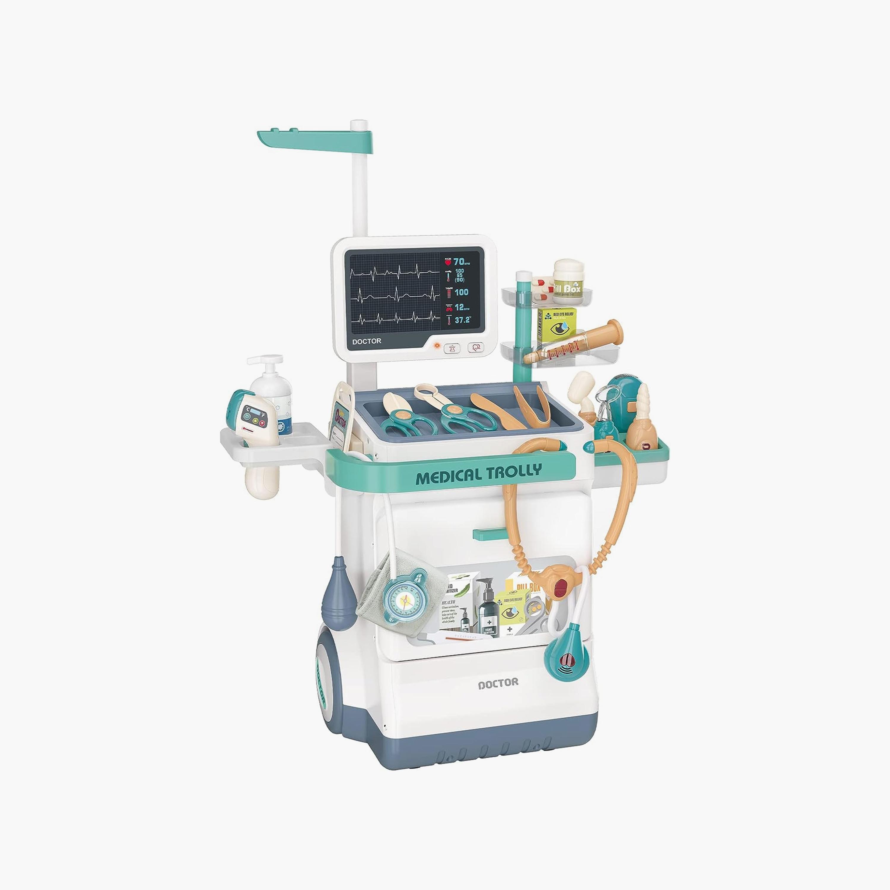  مجموعة لعب عربة الطبيب الطبية المحمولة من ليتل أنجل-toys-roleplay-doctorsets-image-1