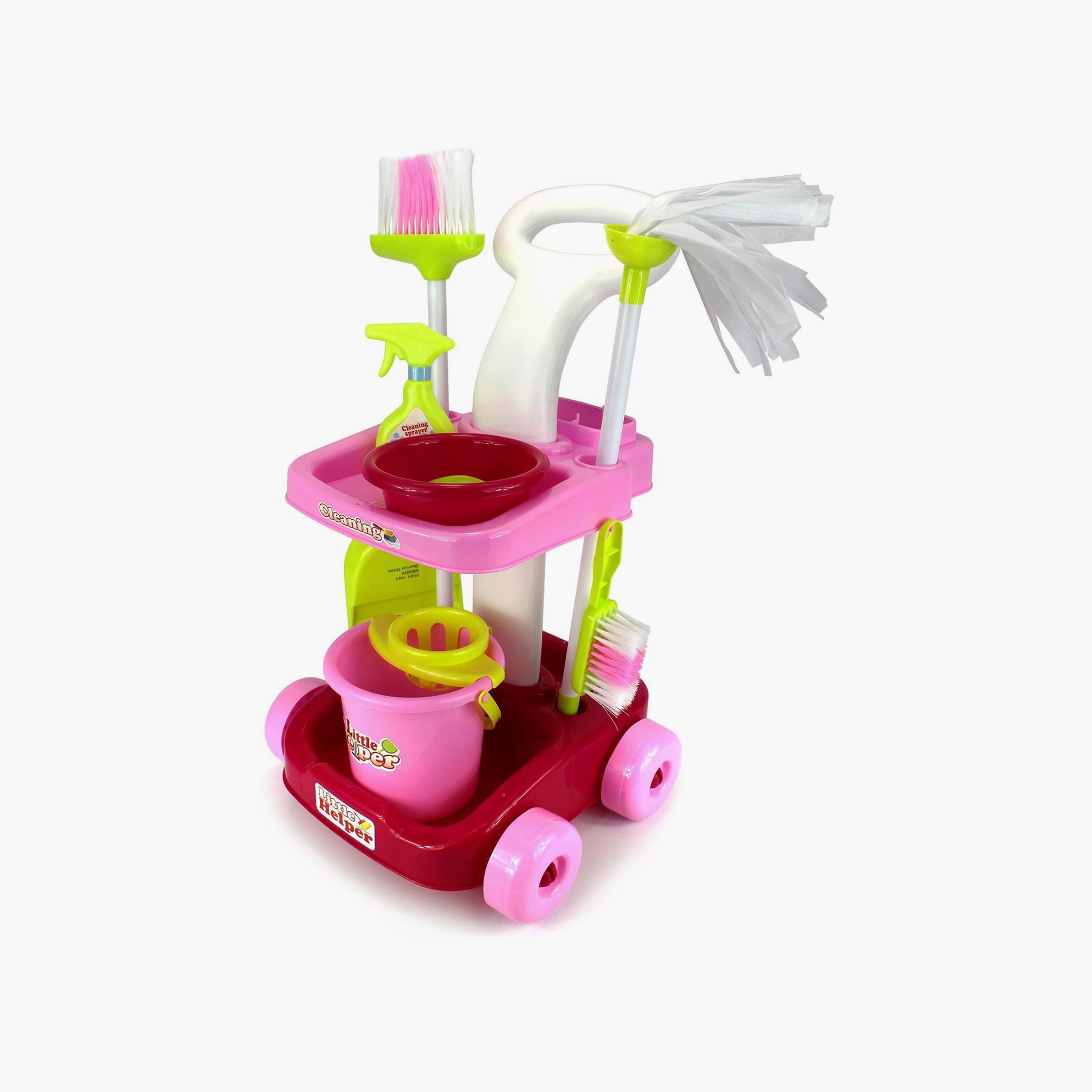 Little Angel Portable Cleaning Cart Playset-toys-roleplay-householdsets-image-1