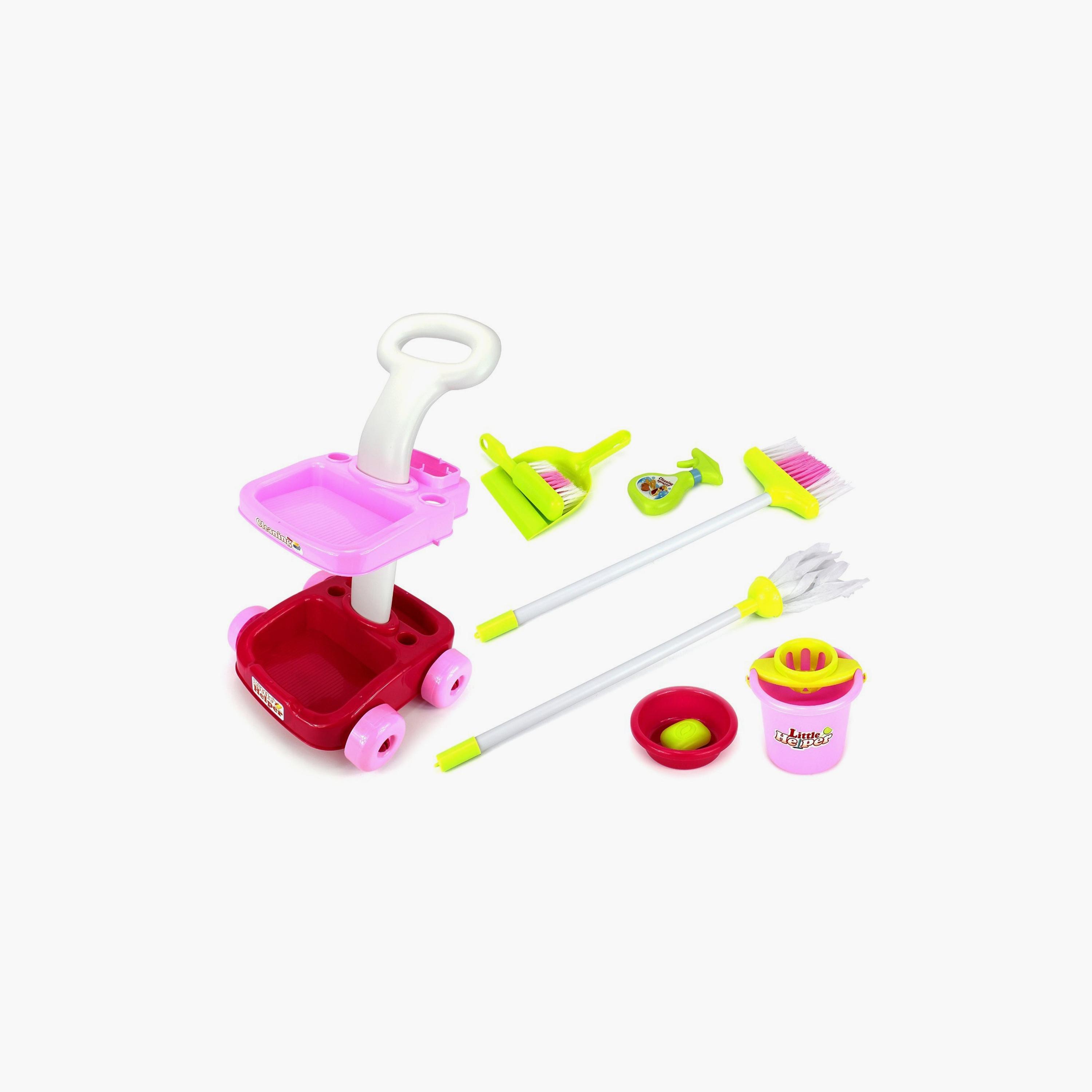 Little Angel Portable Cleaning Cart Playset-toys-roleplay-householdsets-image-3
