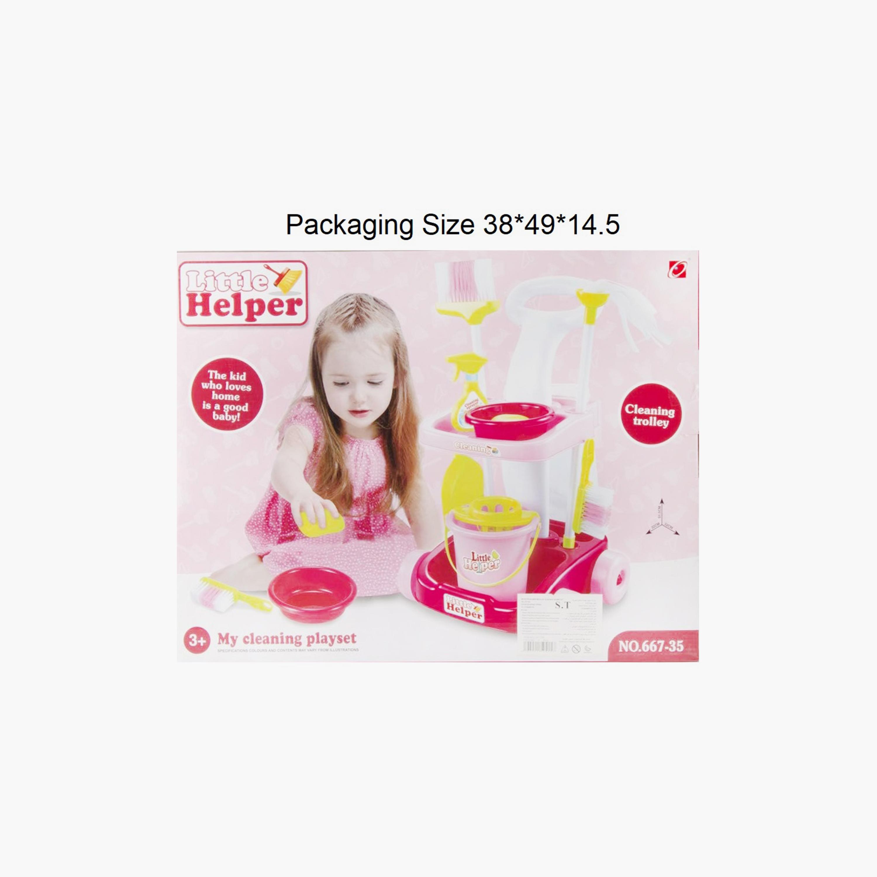 Little Angel Portable Cleaning Cart Playset-toys-roleplay-householdsets-image-4