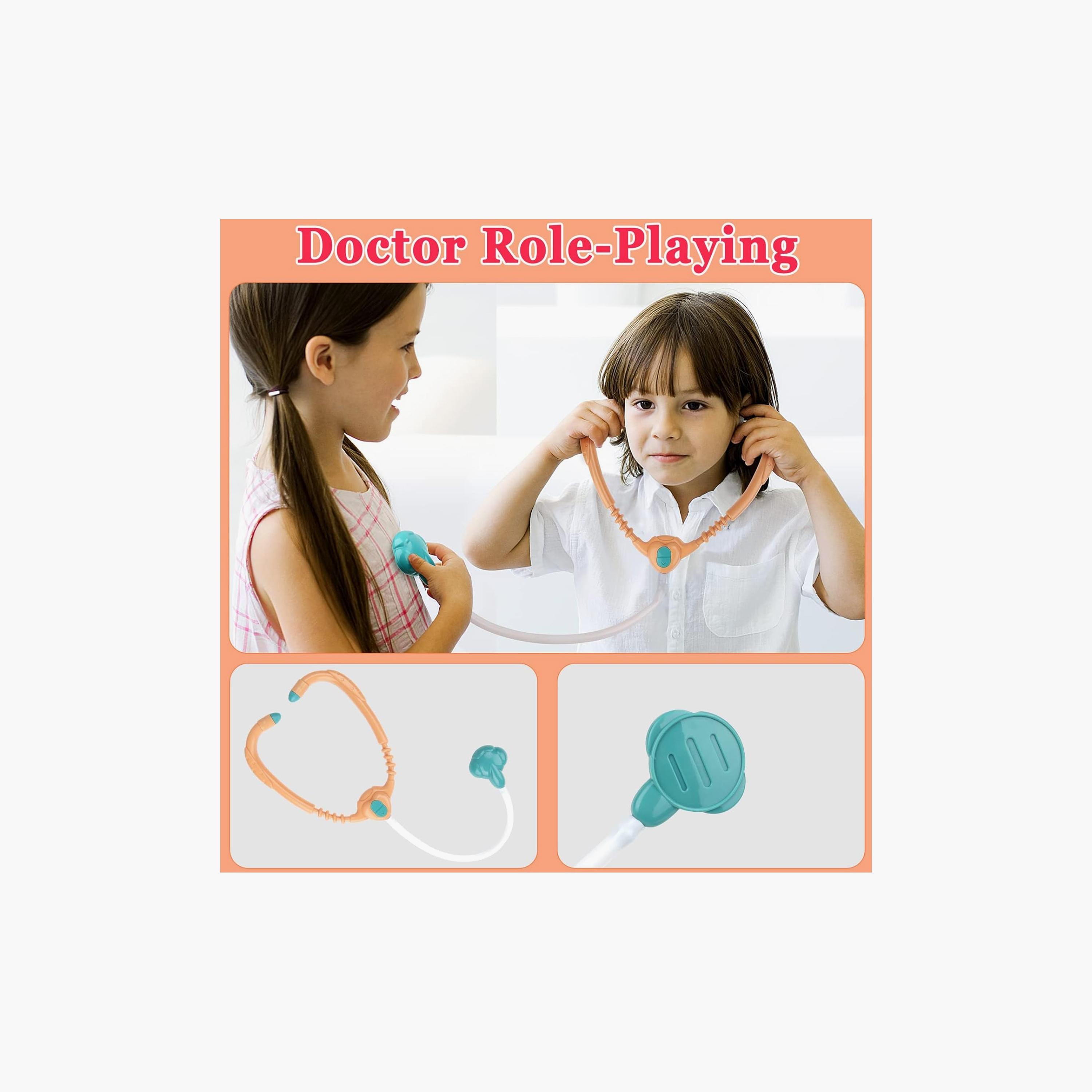  مجموعة لعب عربة الطبيب الطبية المحمولة من ليتل أنجل-toys-roleplay-doctorsets-image-3