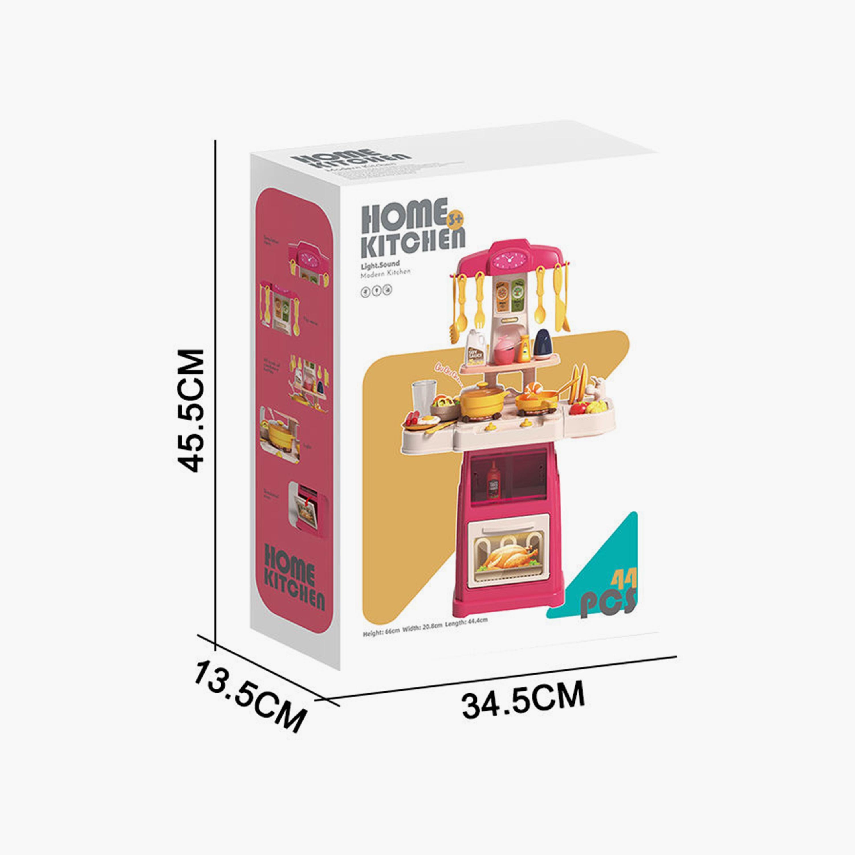 مجموعة ألعاب مطبخ مع ضوء وصوت من ليتل أنجل-toys-roleplay-kitchensets-image-5
