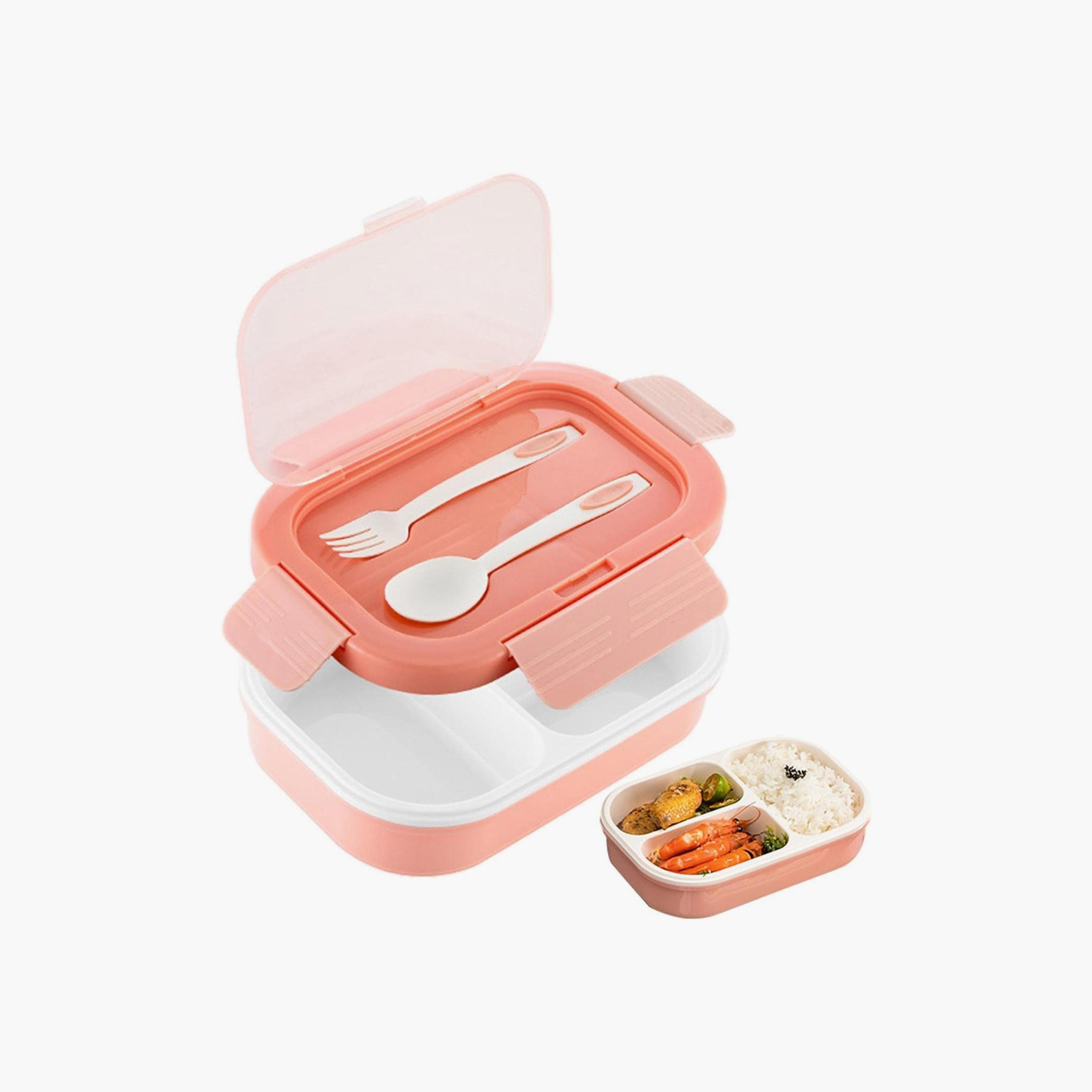 صندوق بينتو من طبقتين مع أدوات المائدة من ليتل أنجل-school-lunchessentials-lunchboxes-image-3
