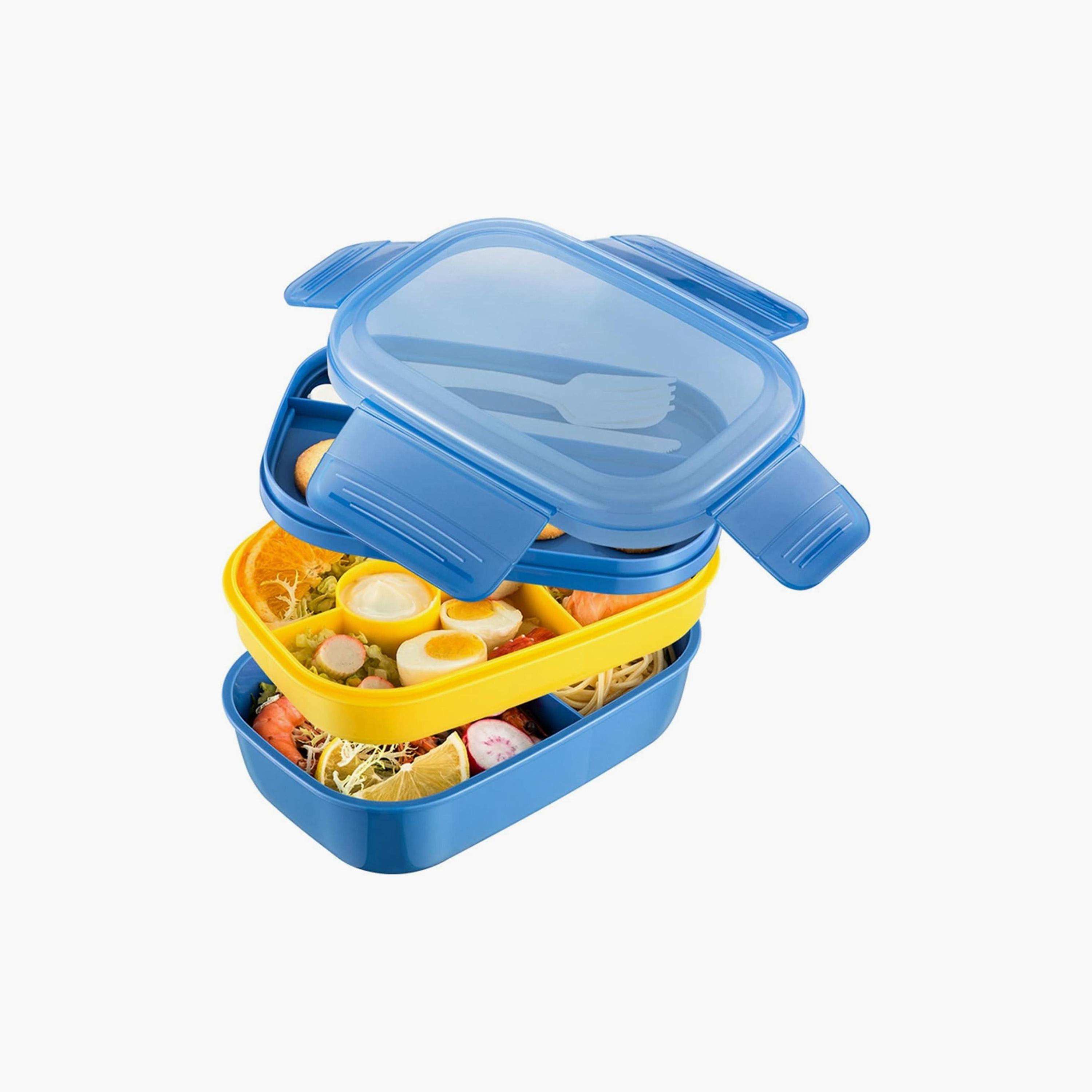 صندوق بينتو من 3 طبقات مع أدوات المائدة من ليتل أنجل-school-lunchessentials-lunchboxes-image-3
