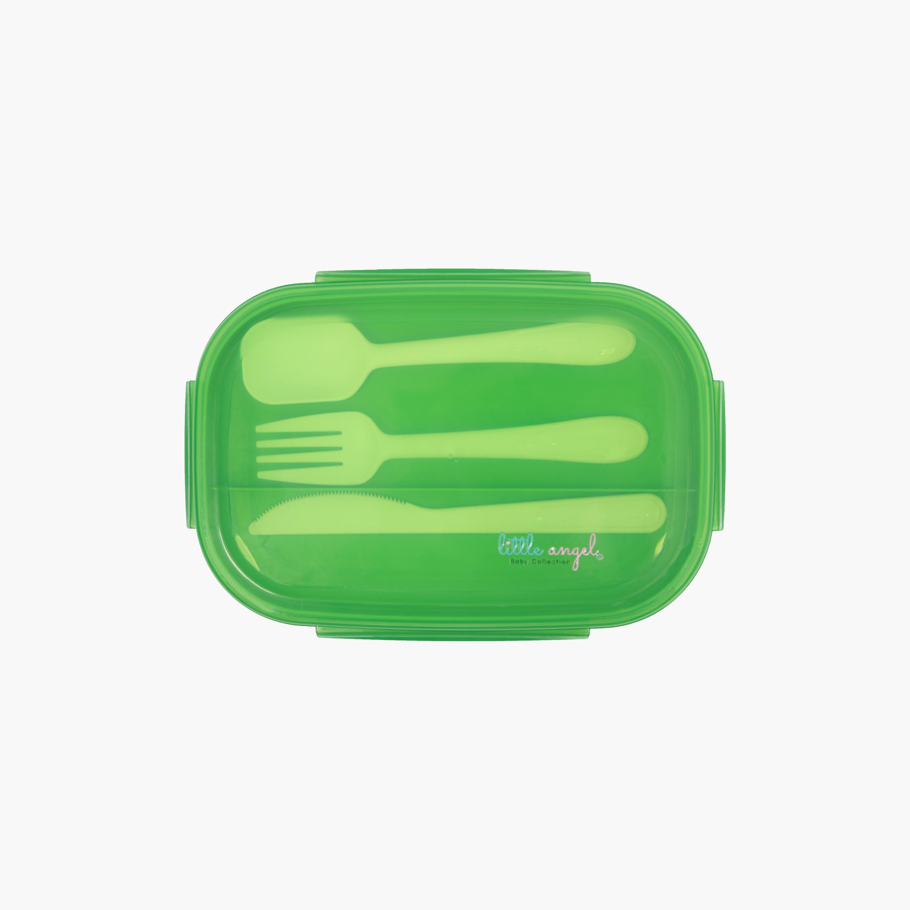 Little Angel 3 Layer Bento Box With Cutlery-school-lunchessentials-lunchboxes-image-1
