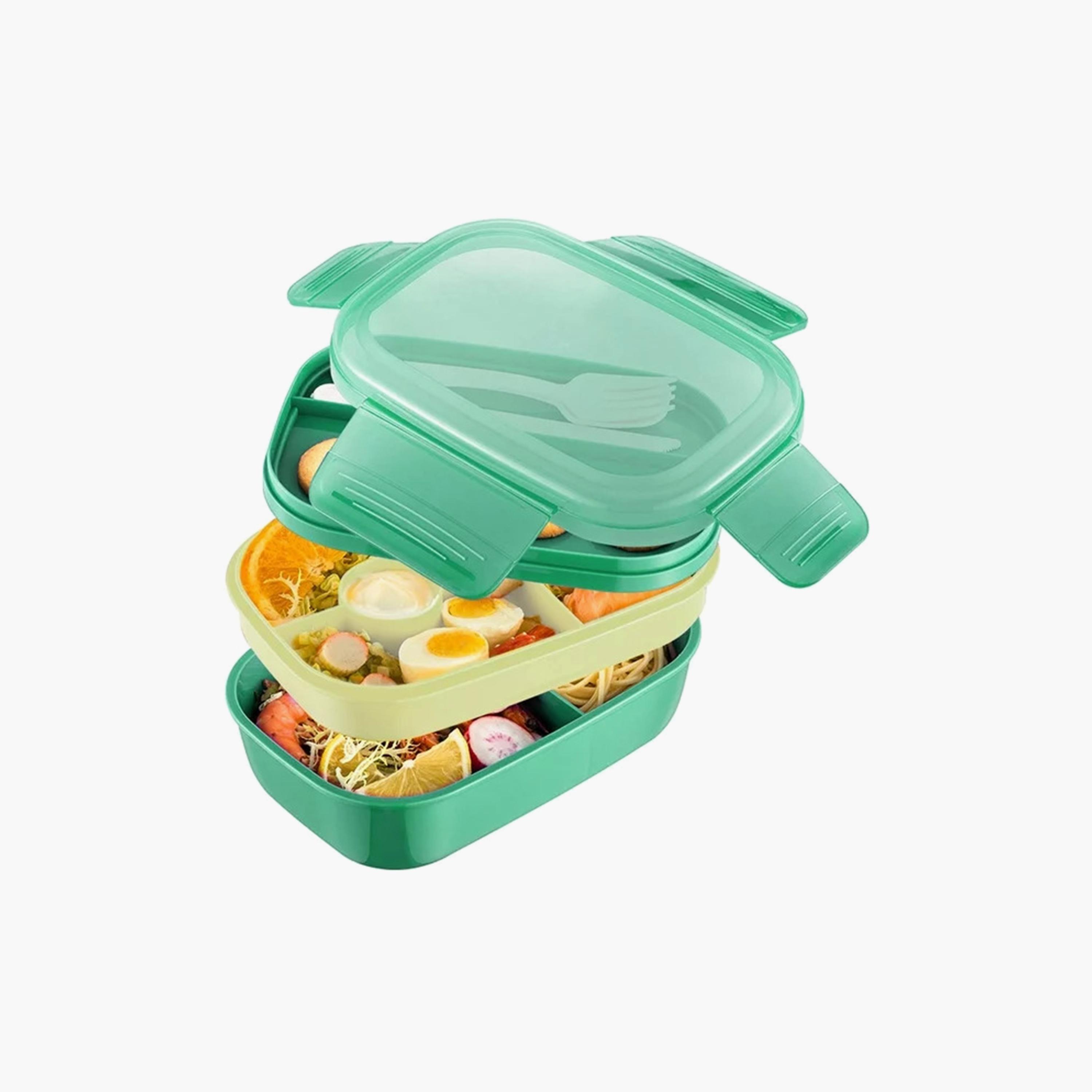 Little Angel 3 Layer Bento Box With Cutlery-school-lunchessentials-lunchboxes-image-3