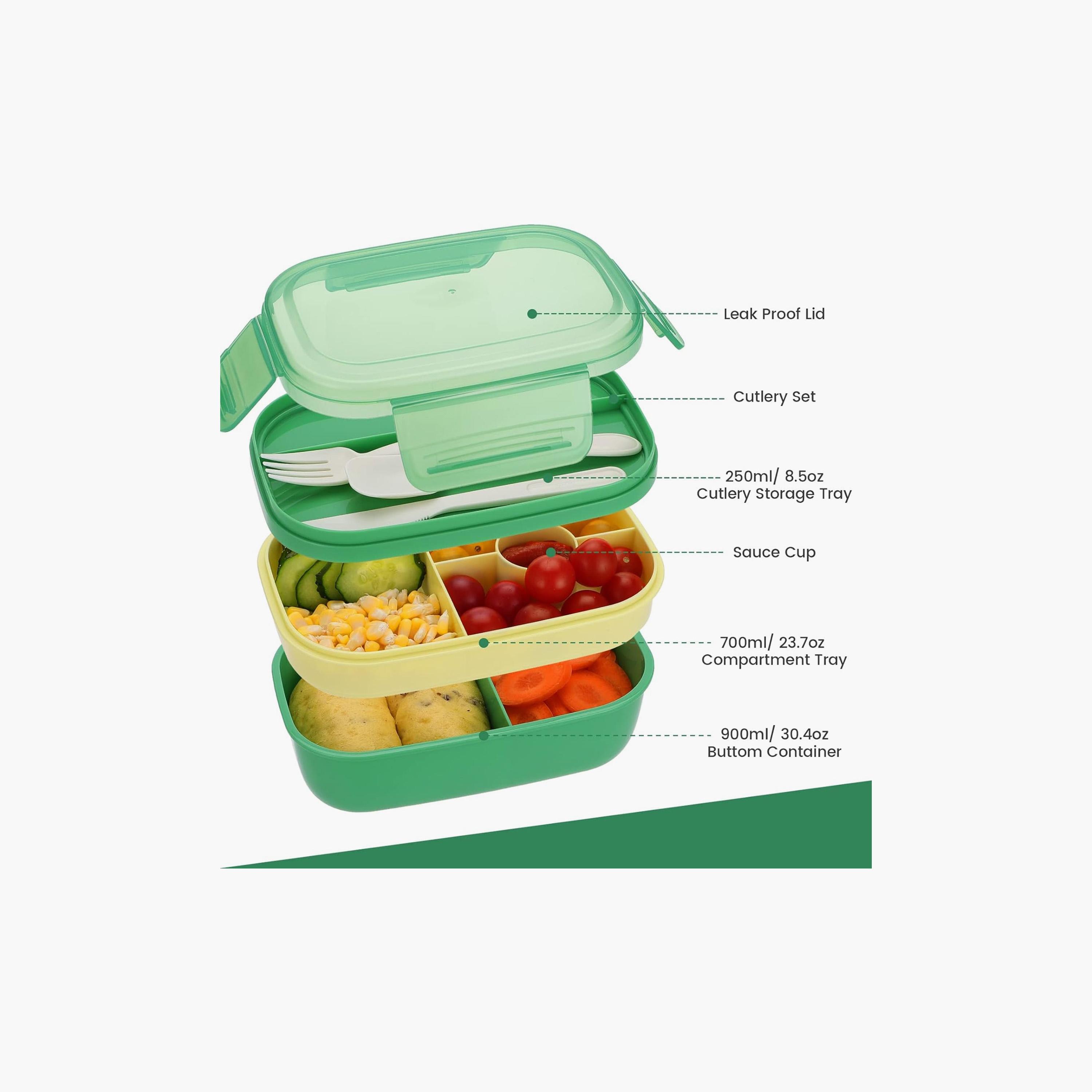 Little Angel 3 Layer Bento Box With Cutlery-school-lunchessentials-lunchboxes-image-4