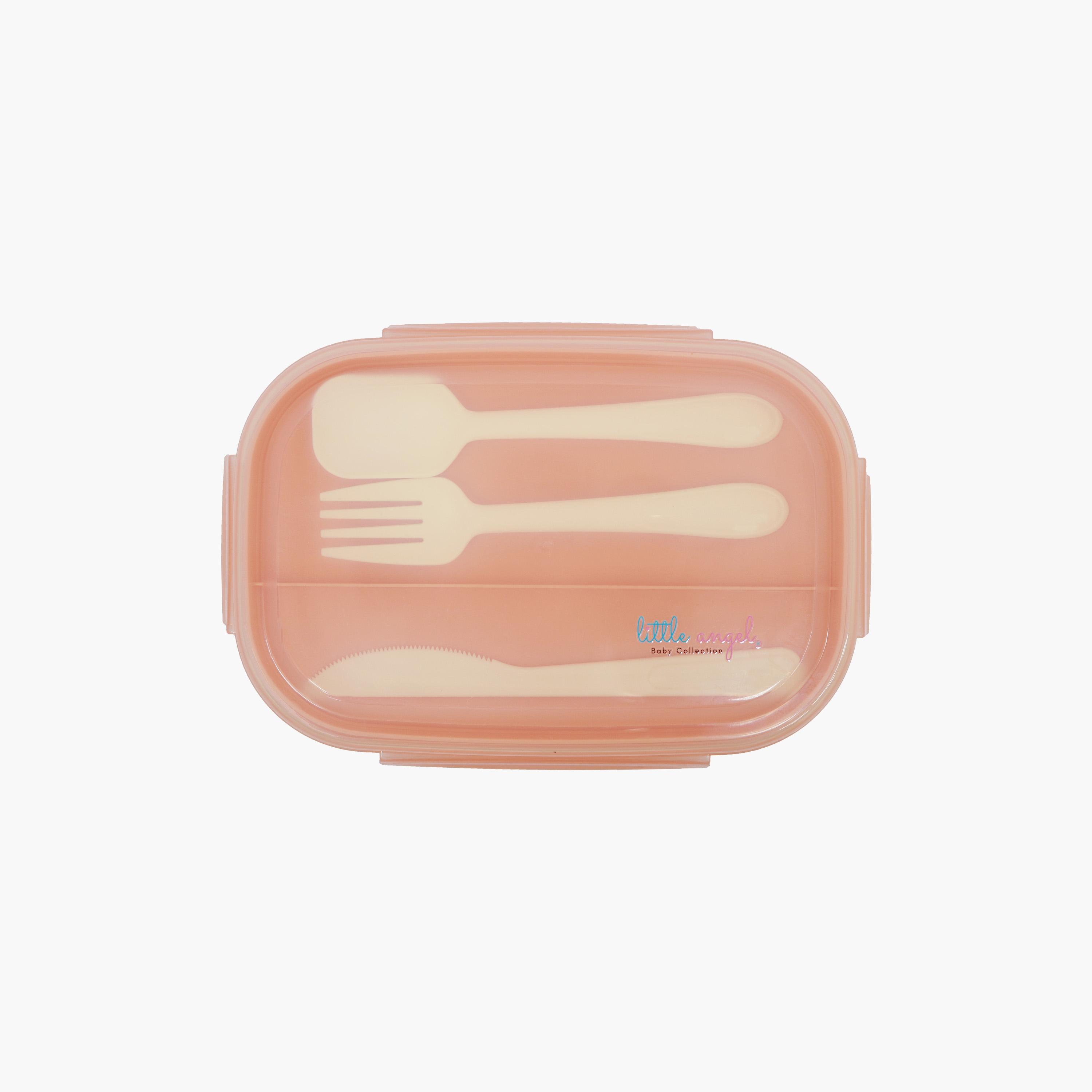 صندوق بينتو من 3 طبقات مع أدوات المائدة من ليتل أنجل-school-lunchessentials-lunchboxes-image-1