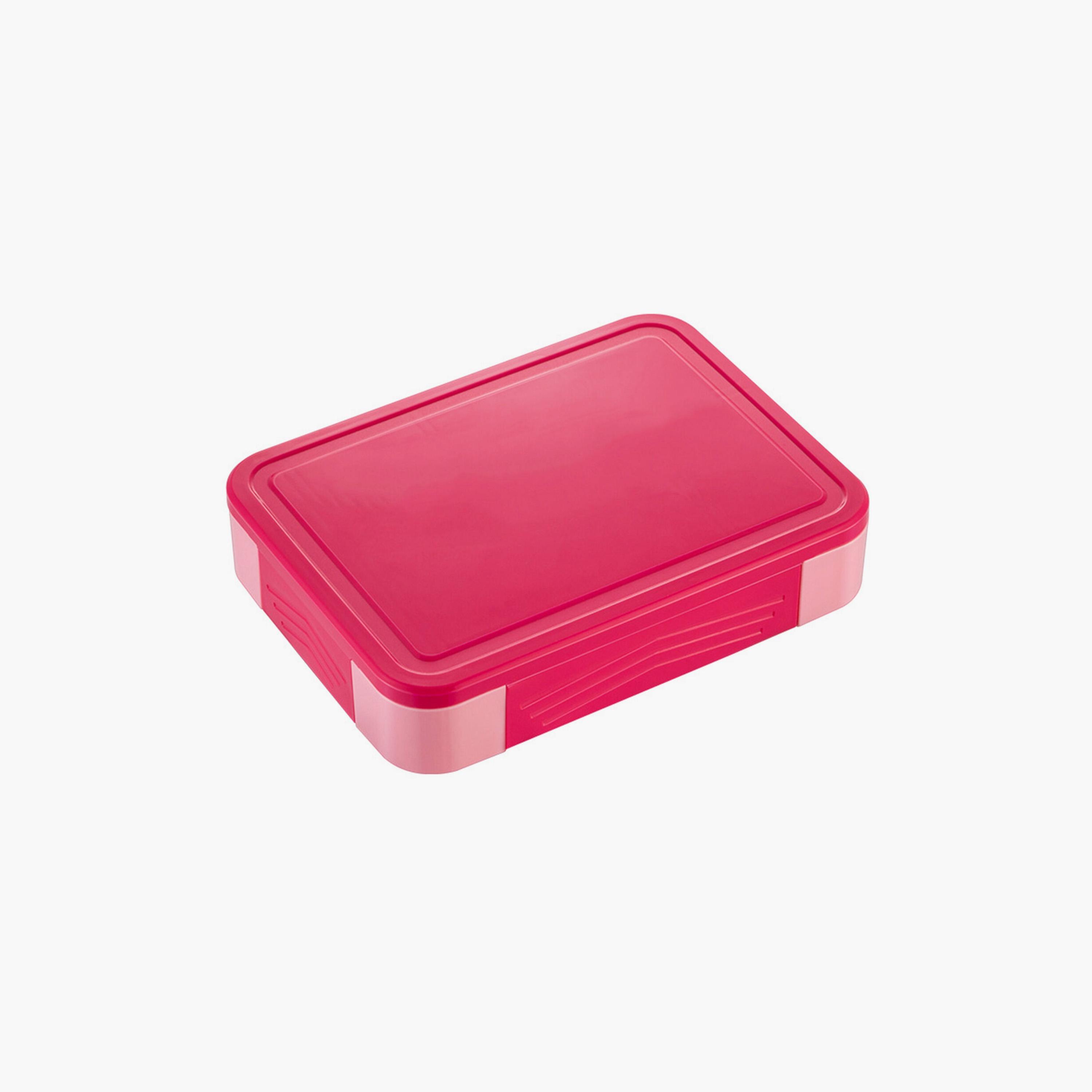 Little Angel 7 Grid Lunch Box With Cutlery & Bowl-school-lunchessentials-lunchboxes-image-1