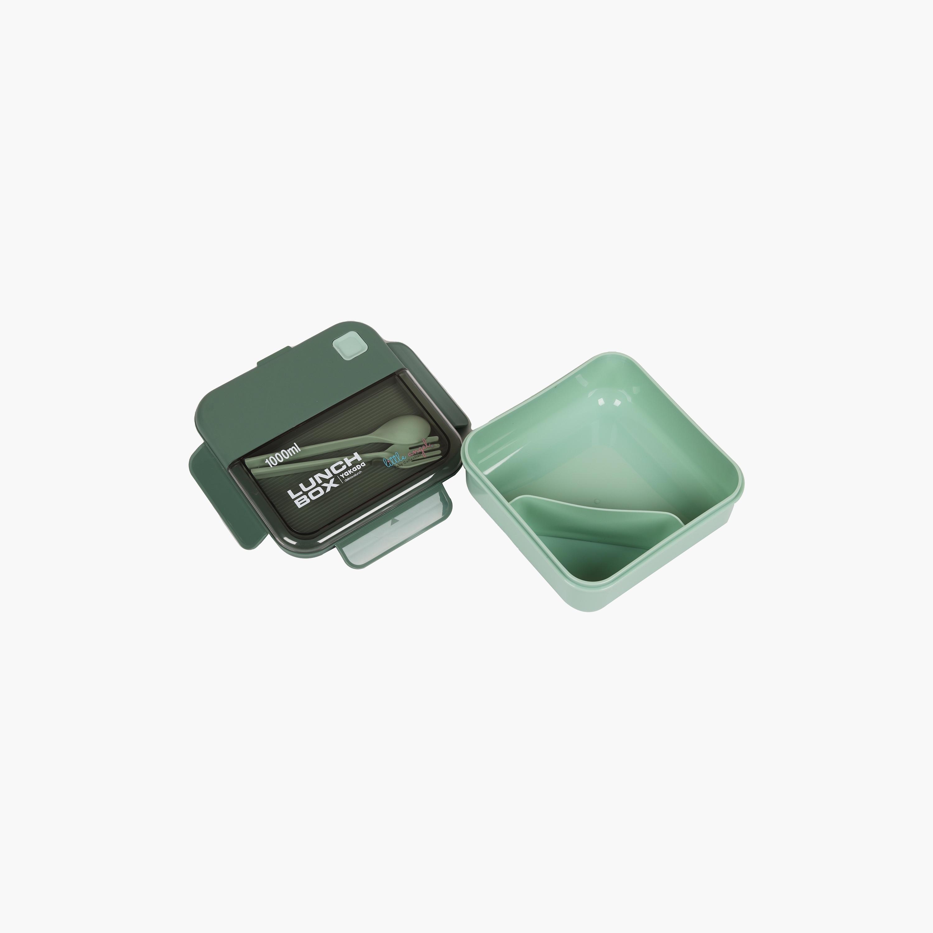 Little Angel Bento Lunch Box Plastic With Cutlery-school-lunchessentials-lunchboxes-image-2